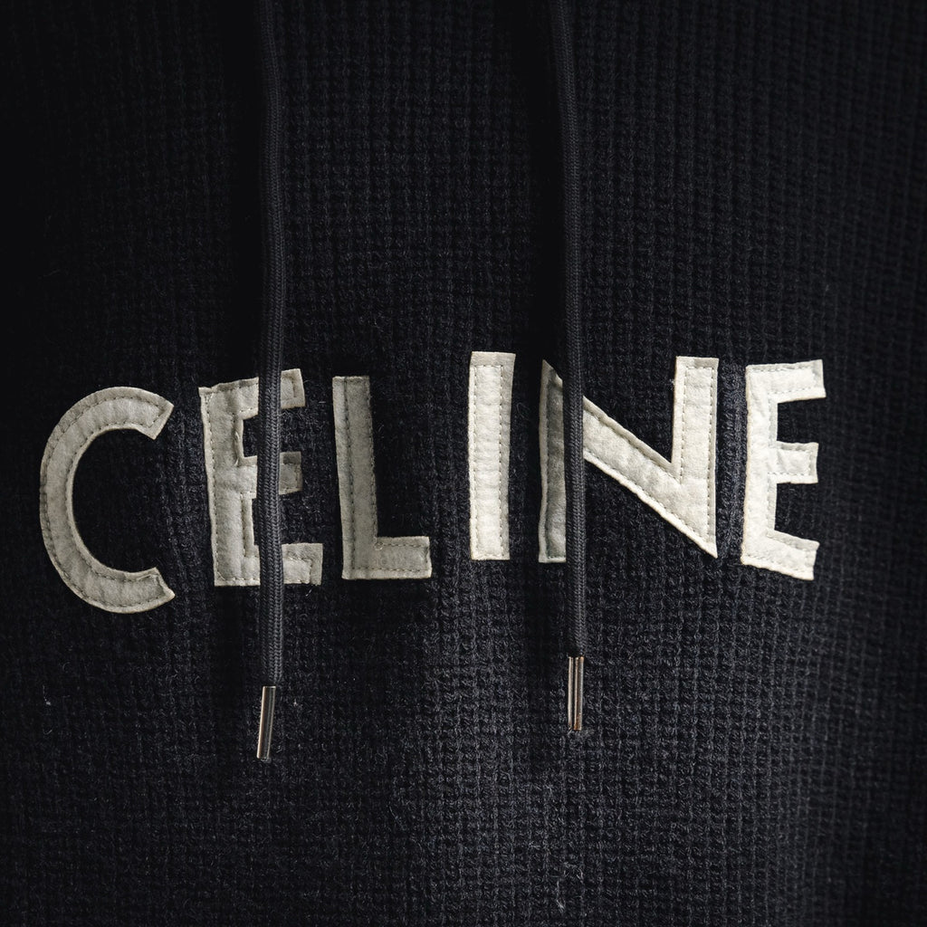 Cel 25fw embroidered hoodie