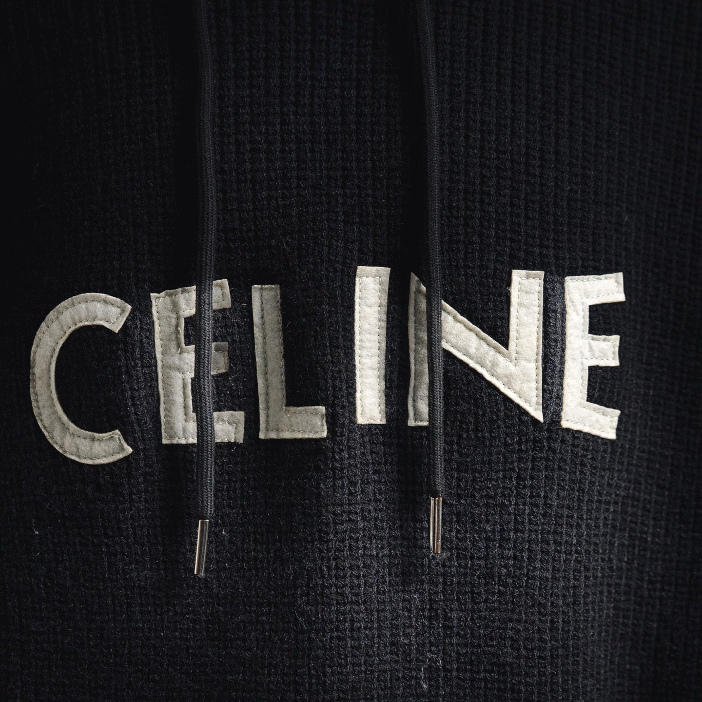 Cel 25fw embroidered hoodie