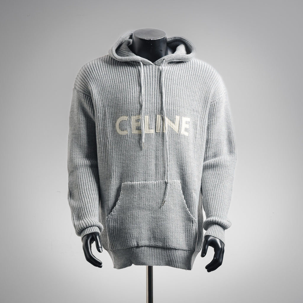 Cel 25fw embroidered hoodie