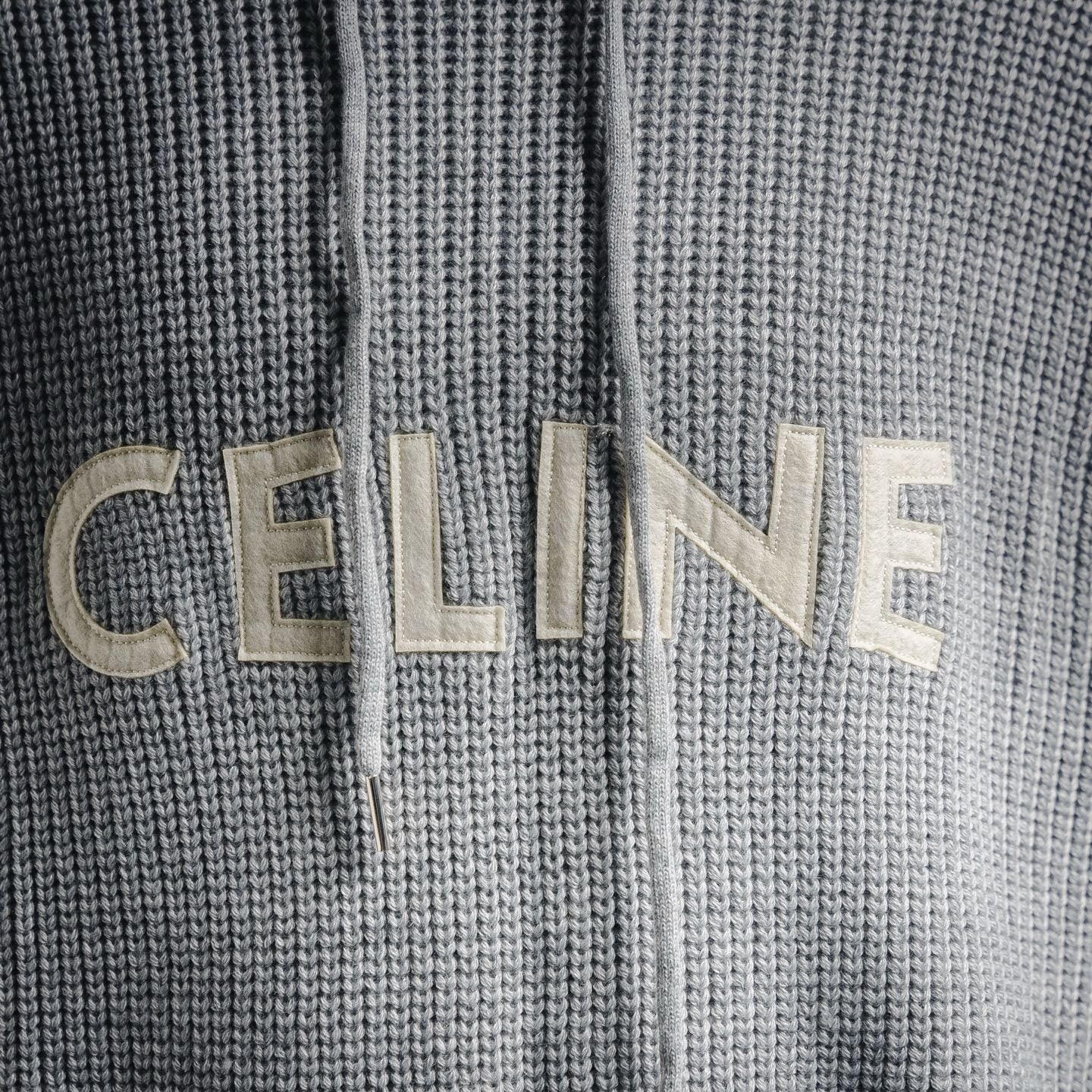 Cel 25fw embroidered hoodie