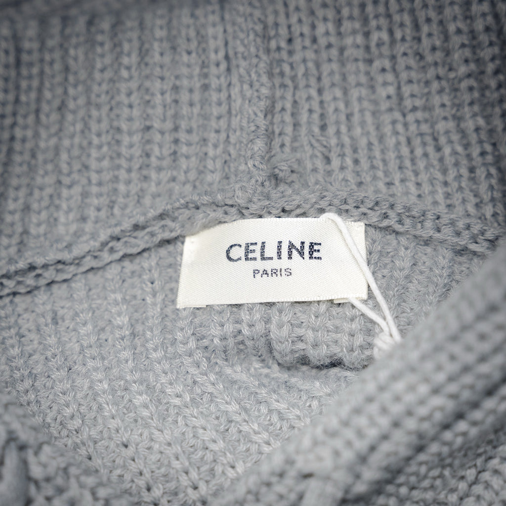 Cel 25fw embroidered hoodie