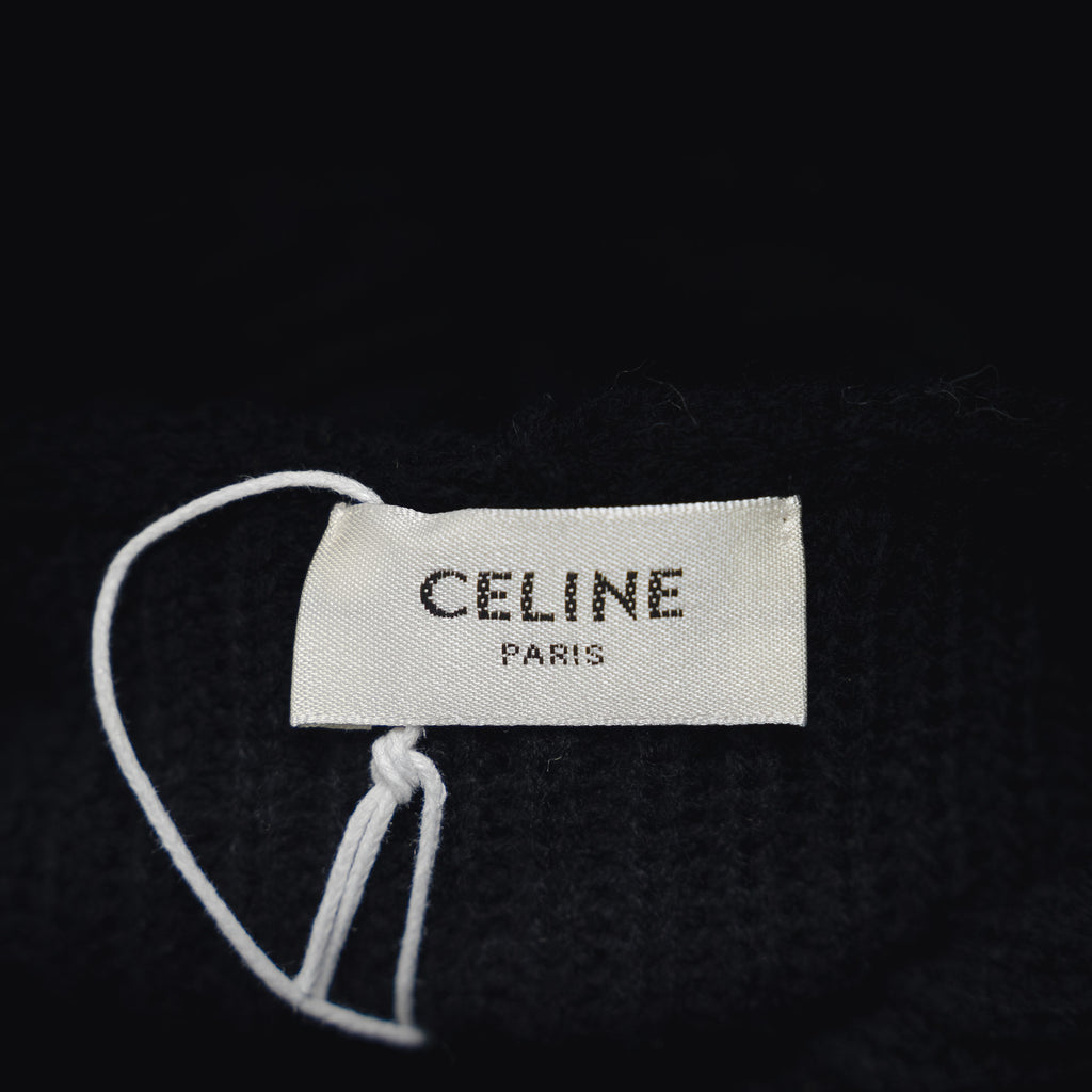 Cel 25fw knitted hoodie