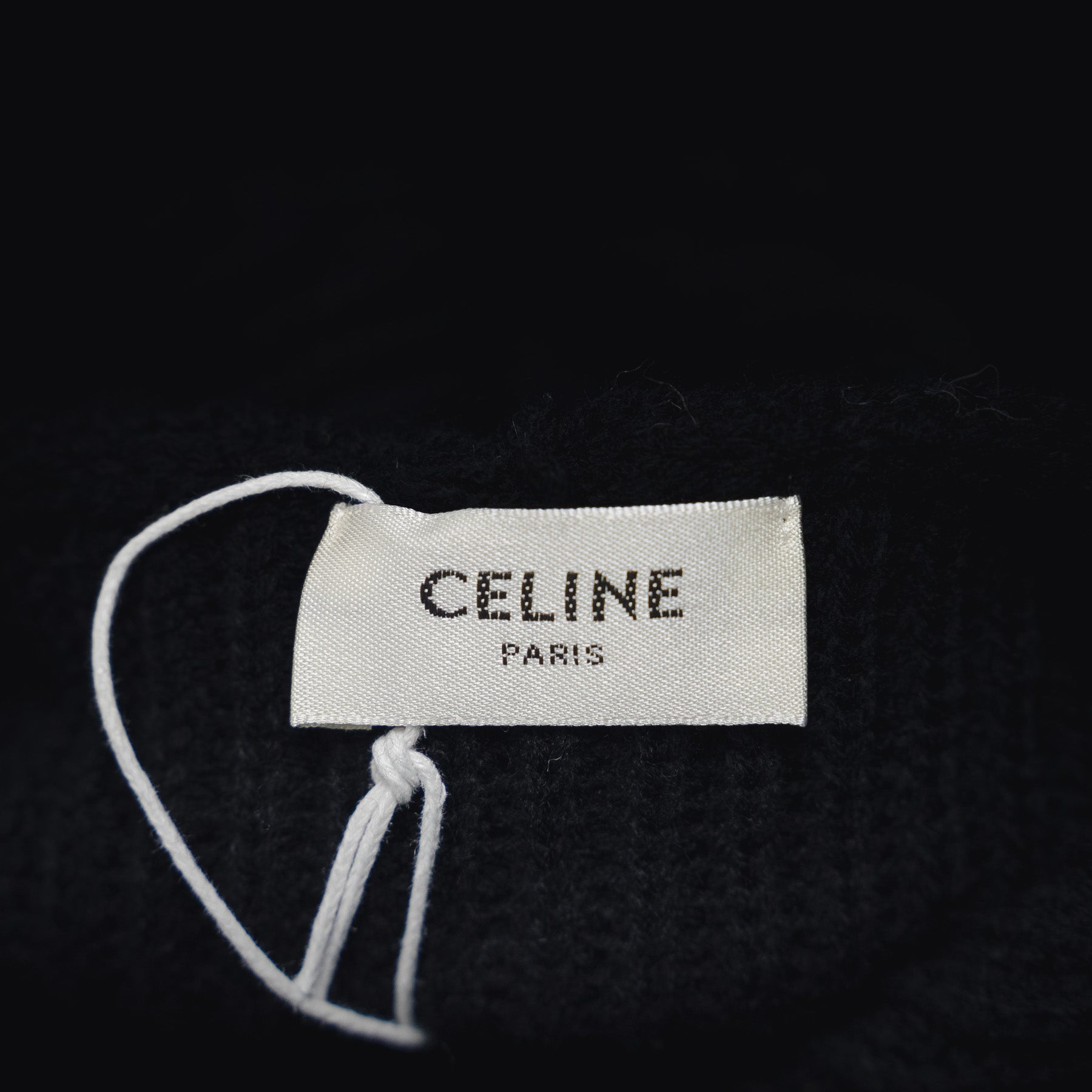 Cel 25fw knitted hoodie