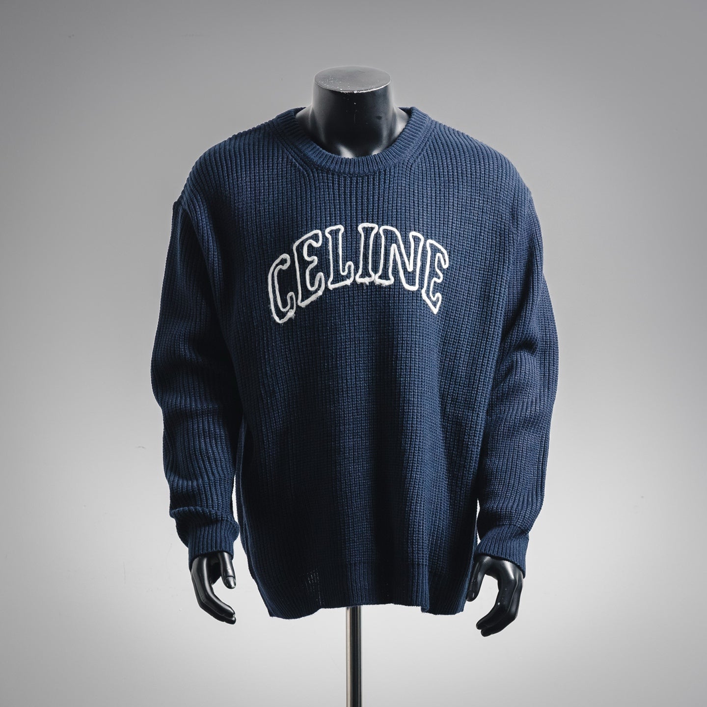 Cel 25fw knitted hoodie