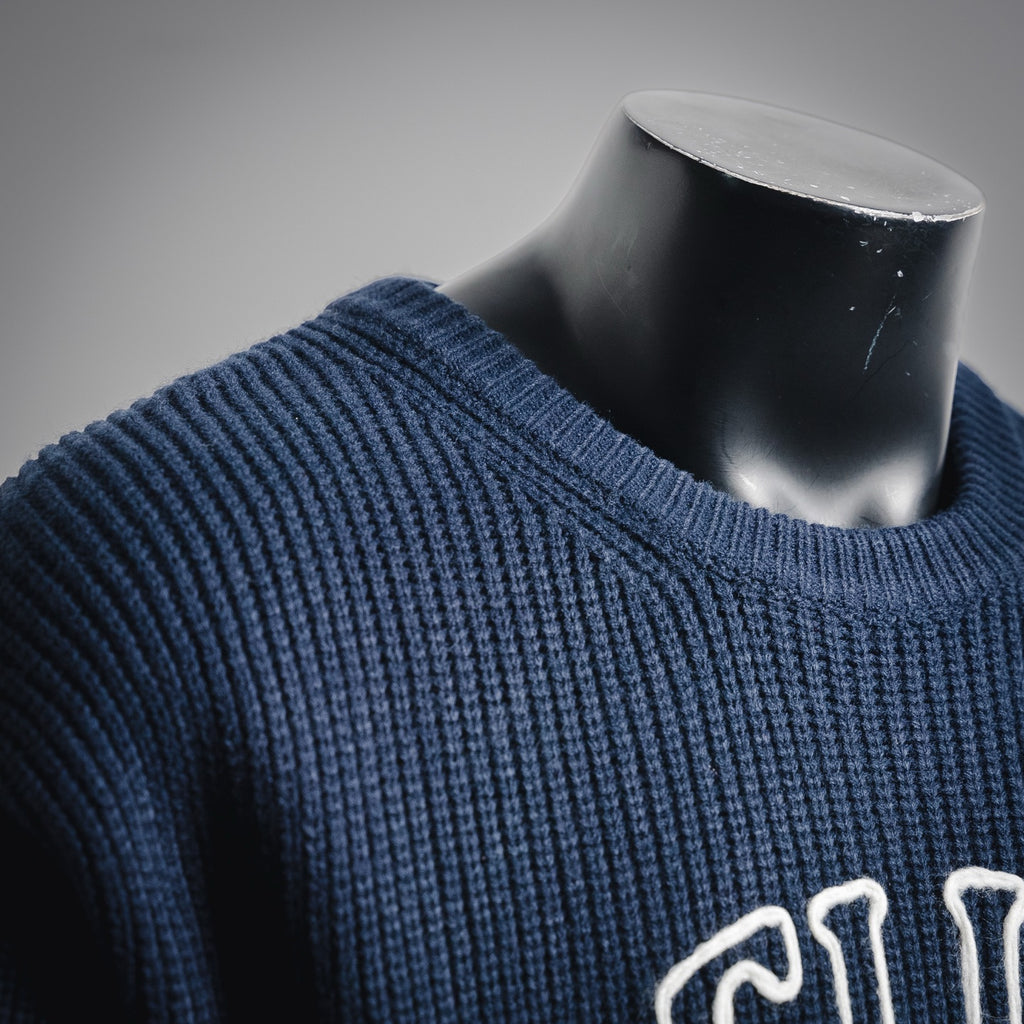 Cel 25fw knitted hoodie