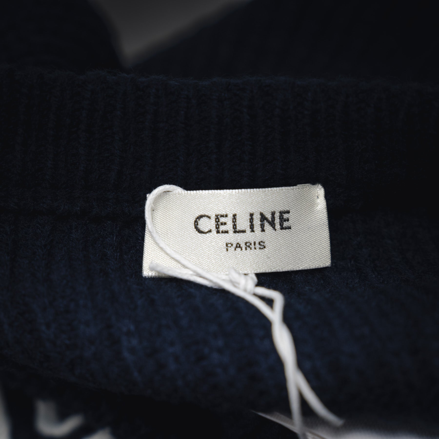 Cel 25fw knitted hoodie
