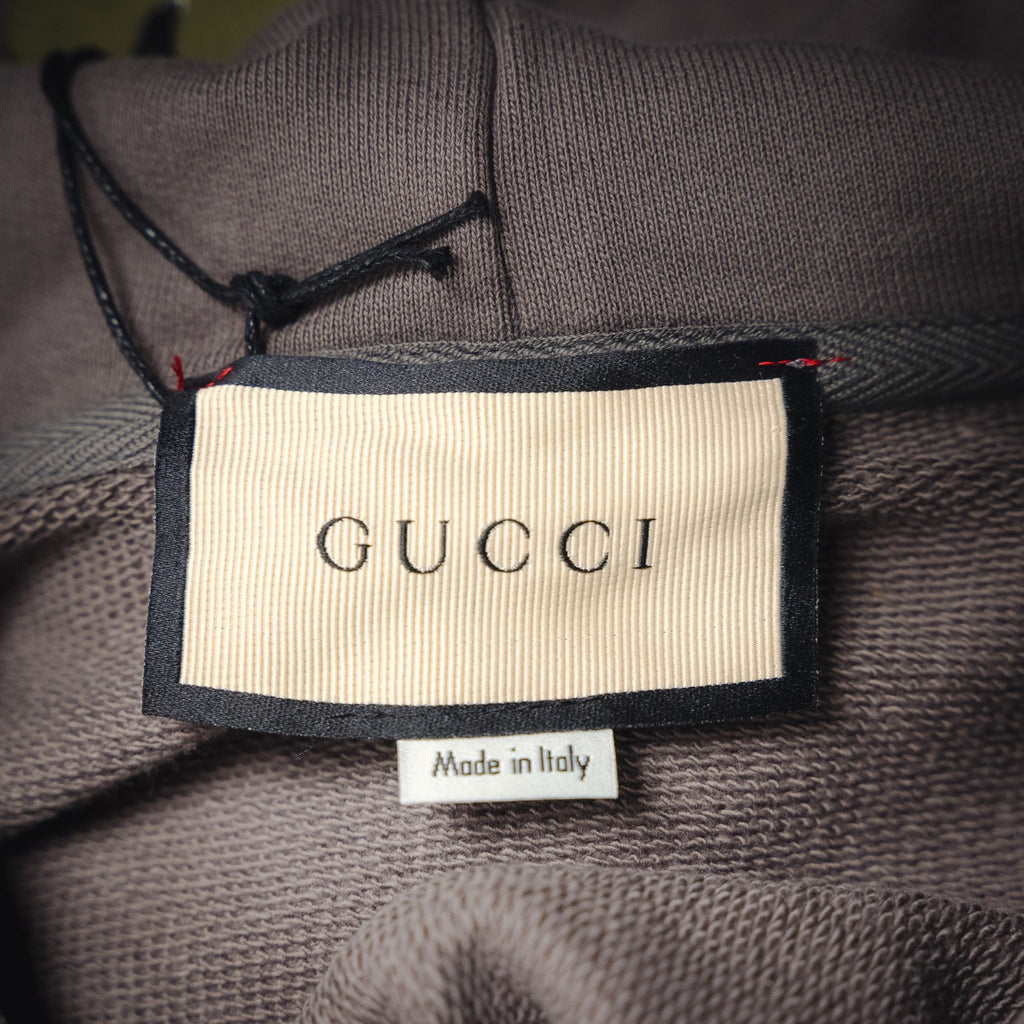 Guc 25fw splicing hoodie