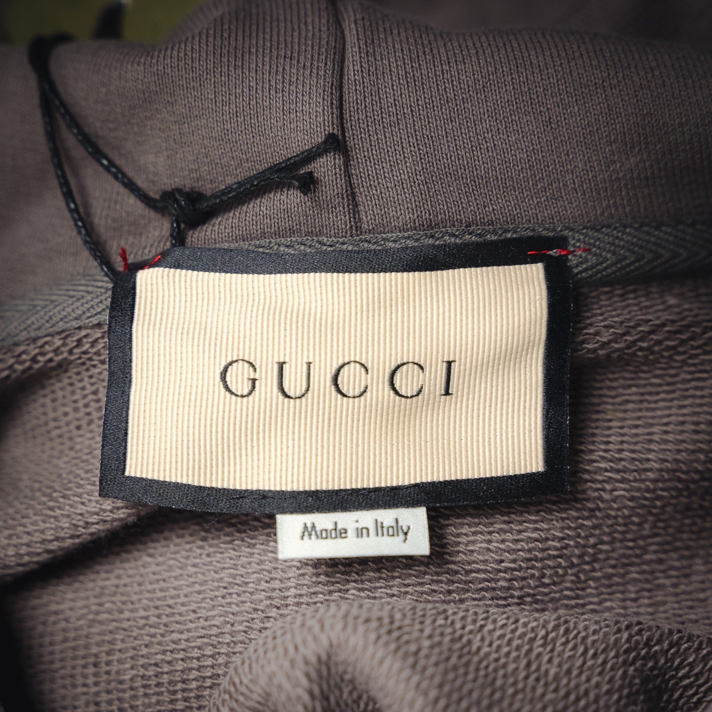 Guc 25fw splicing hoodie