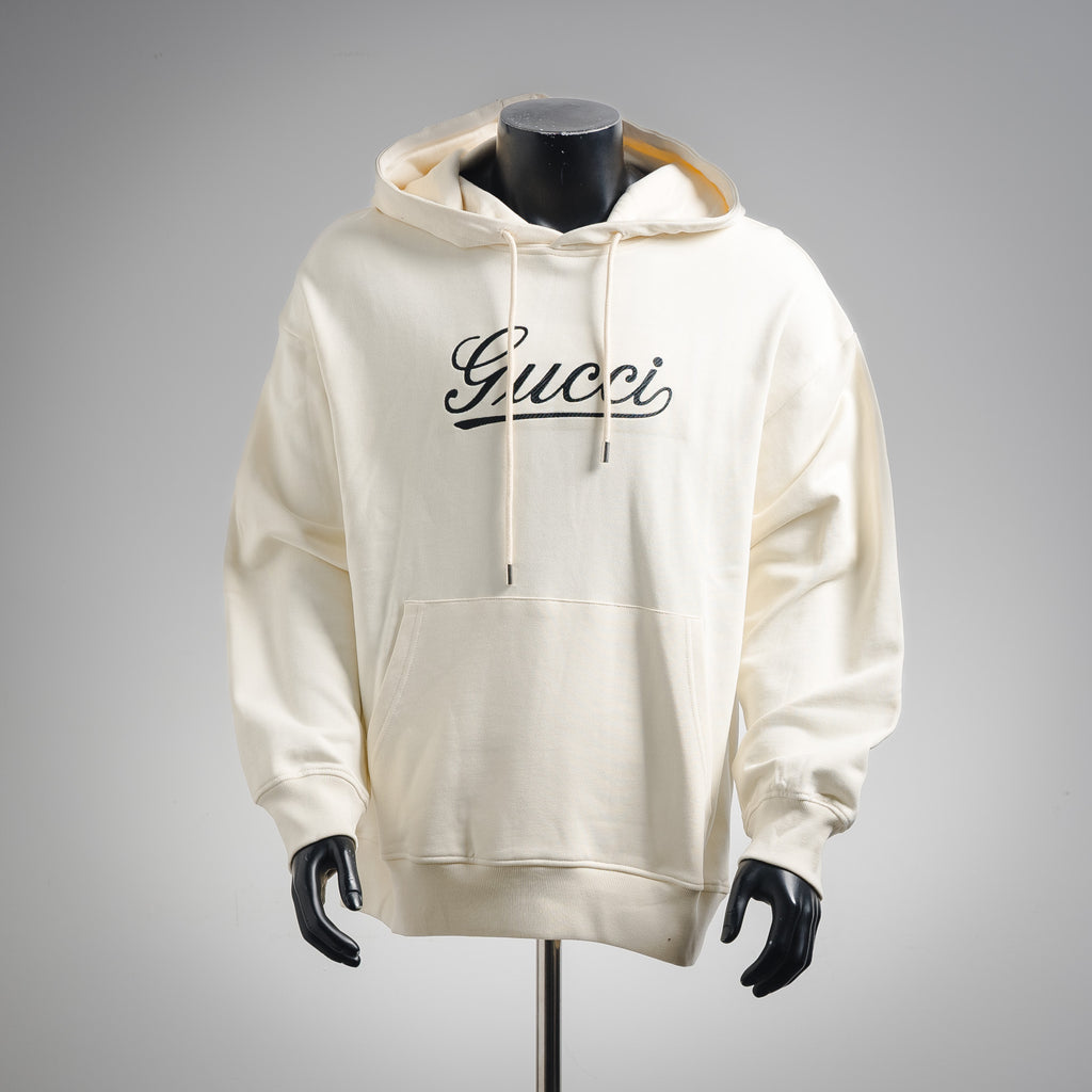Guc 25fw embroidered hoodie