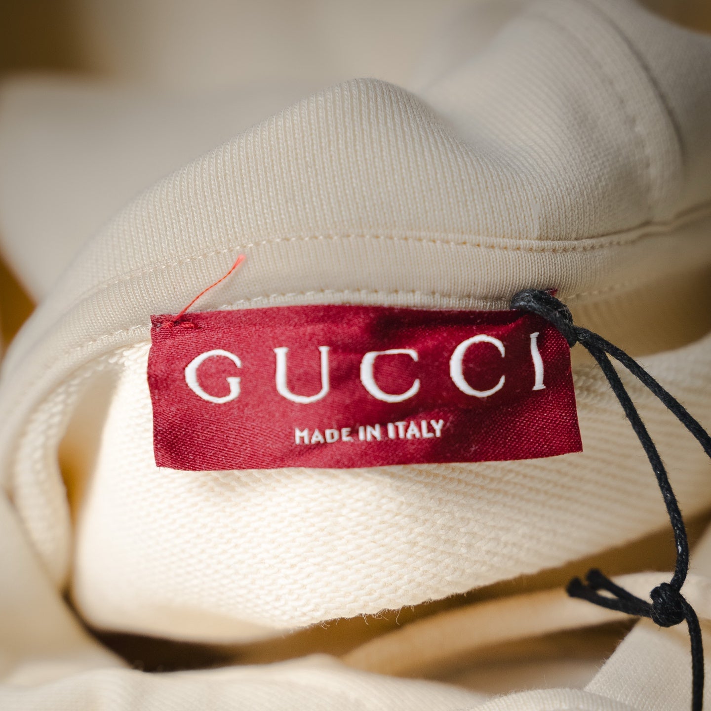 Guc 25fw embroidered hoodie