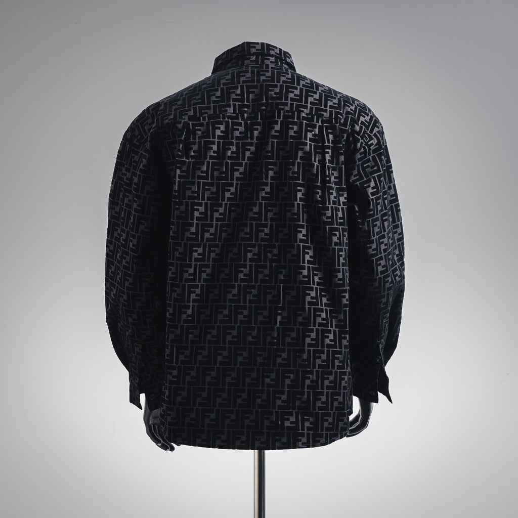 Fend 25fw printed shirt