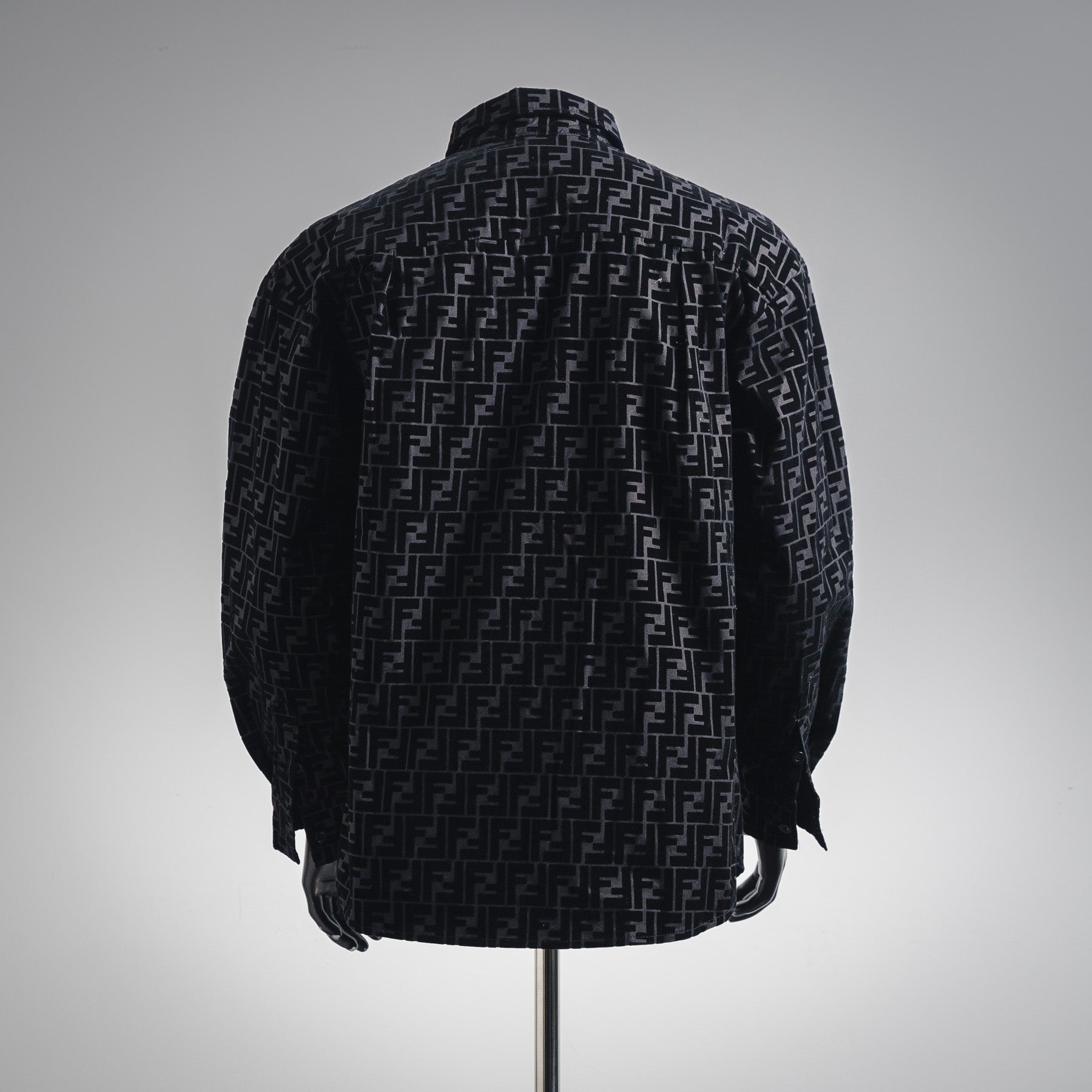 Fend 25fw printed shirt