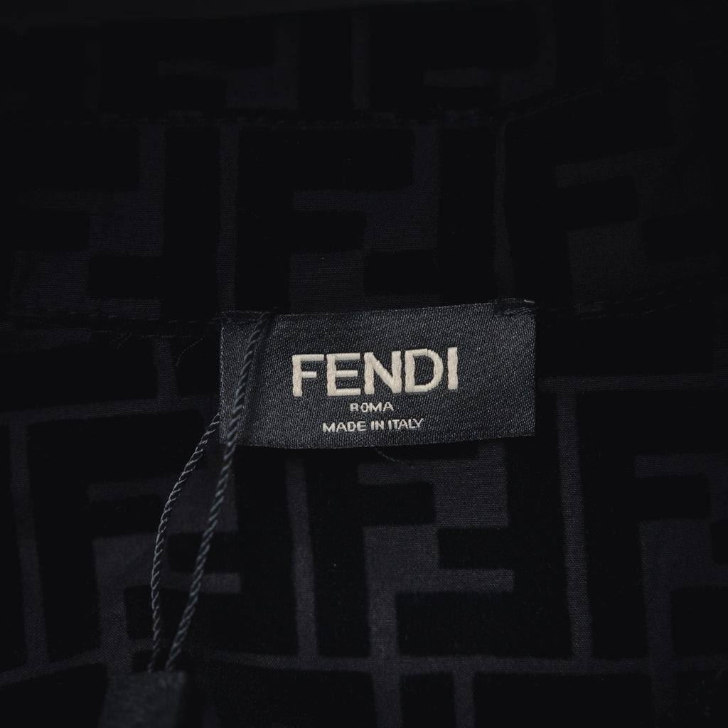 Fend 25fw printed shirt