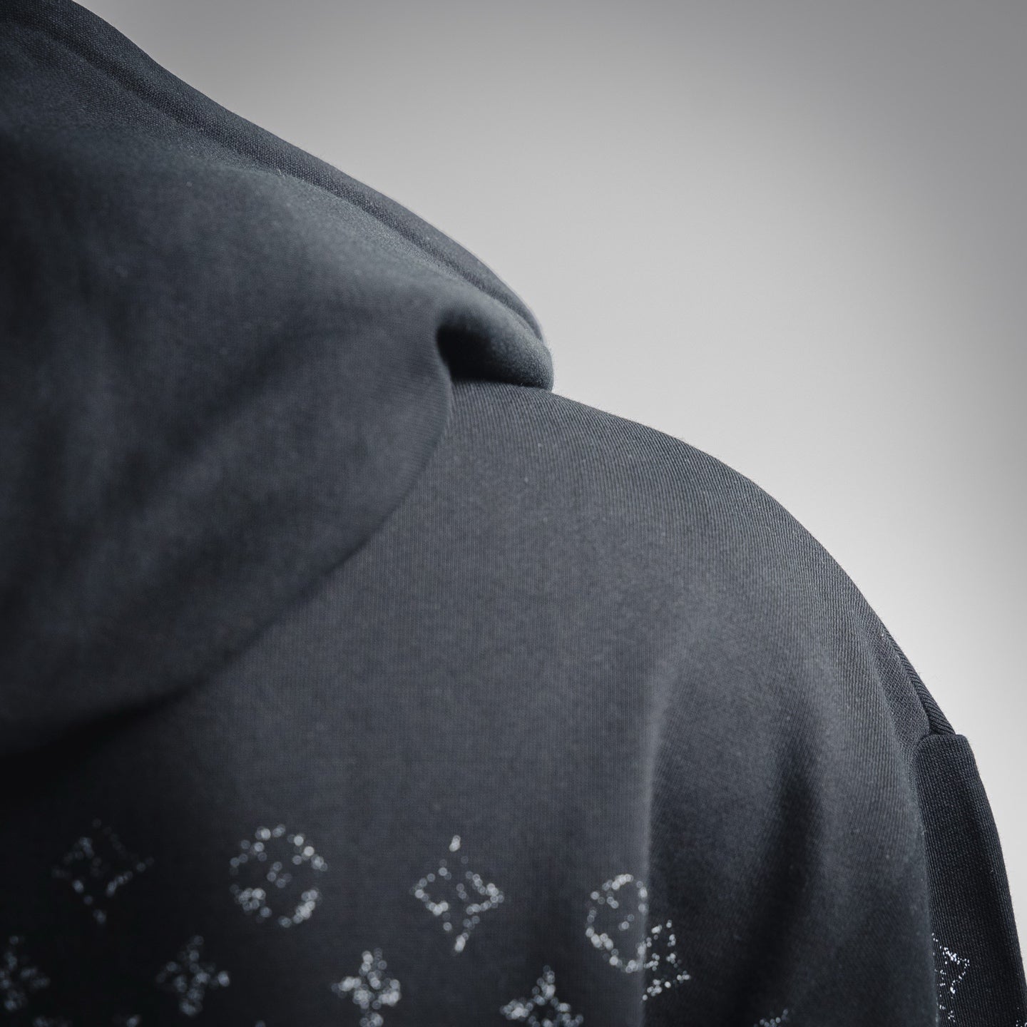 Louis 25fw printed hoodie