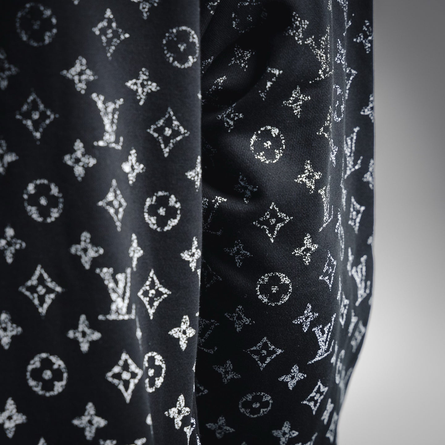 Louis 25fw printed hoodie