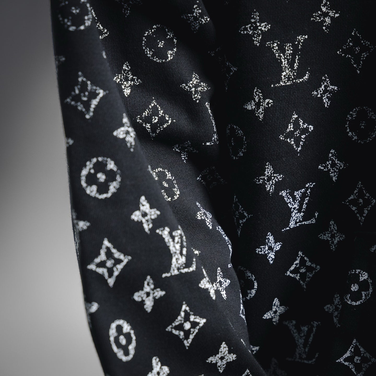 Louis 25fw printed hoodie