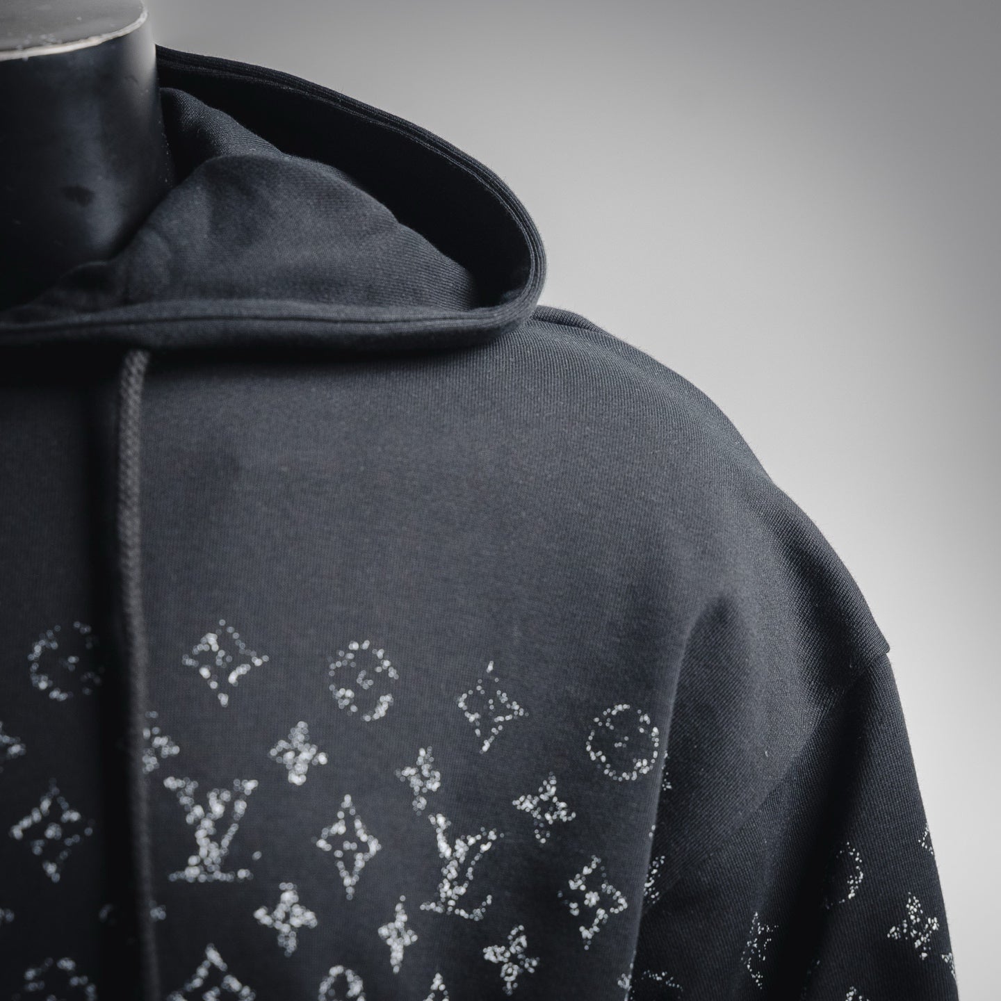 Louis 25fw printed hoodie