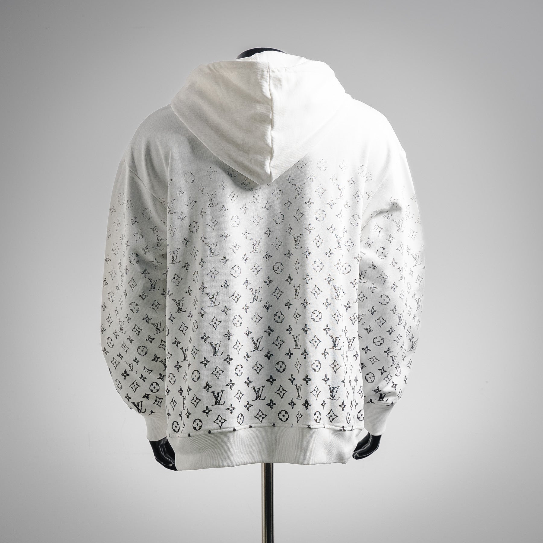 Louis 25fw printed hoodie