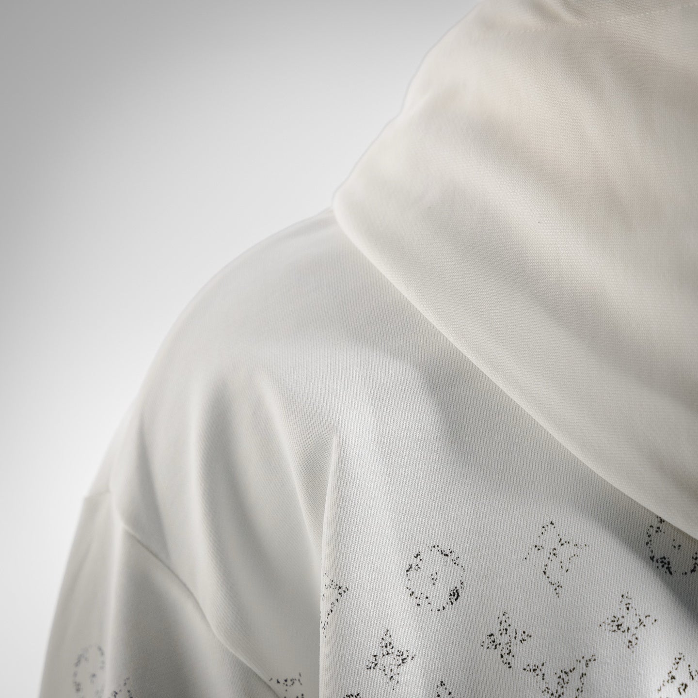 Louis 25fw printed hoodie