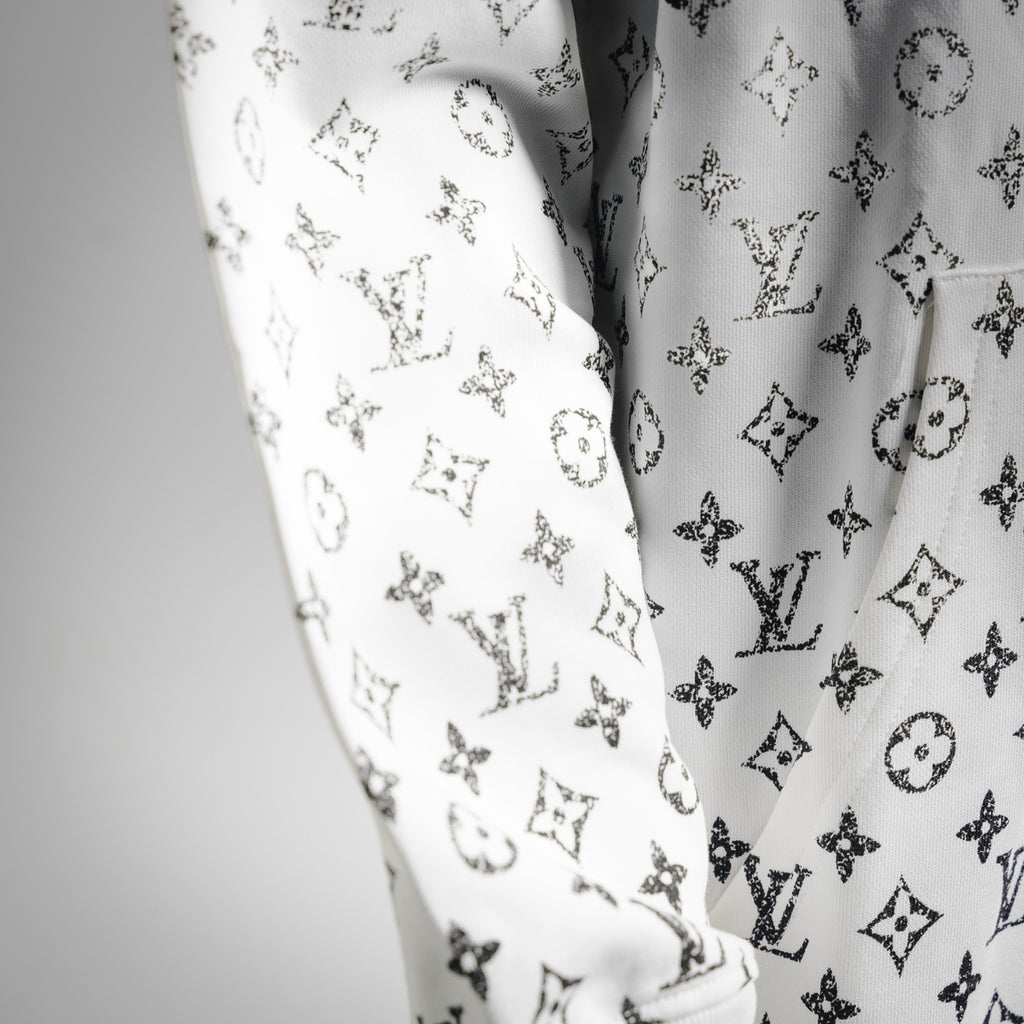Louis 25fw printed hoodie