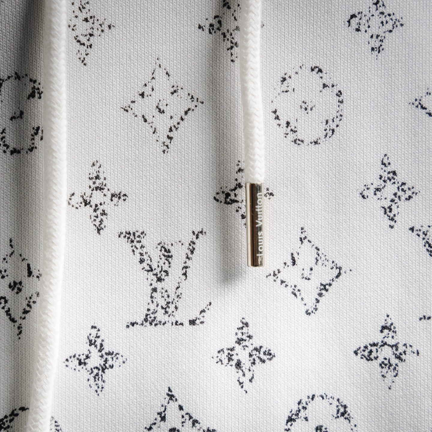 Louis 25fw printed hoodie