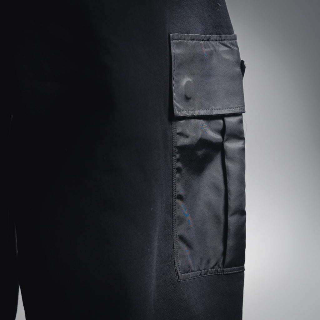 Pra 25fw splicing pants
