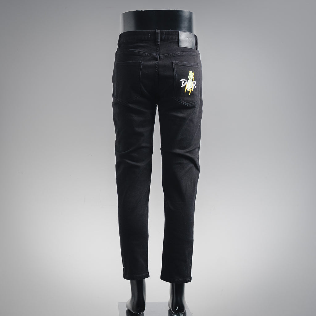 CD  25fw printed jeans