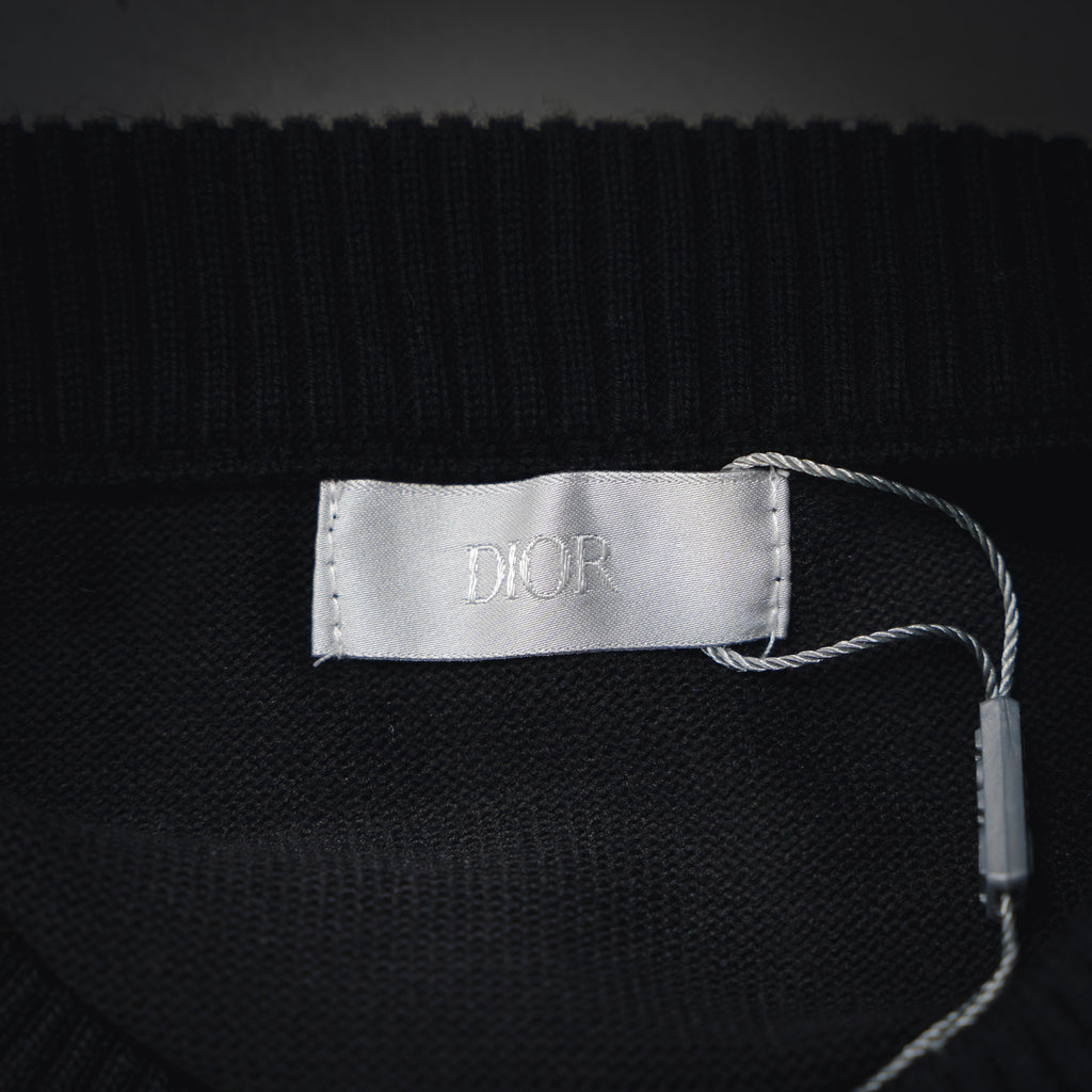 CD 25fw embroidered sweater