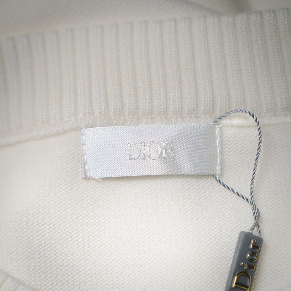 CD 25fw embroidered sweater