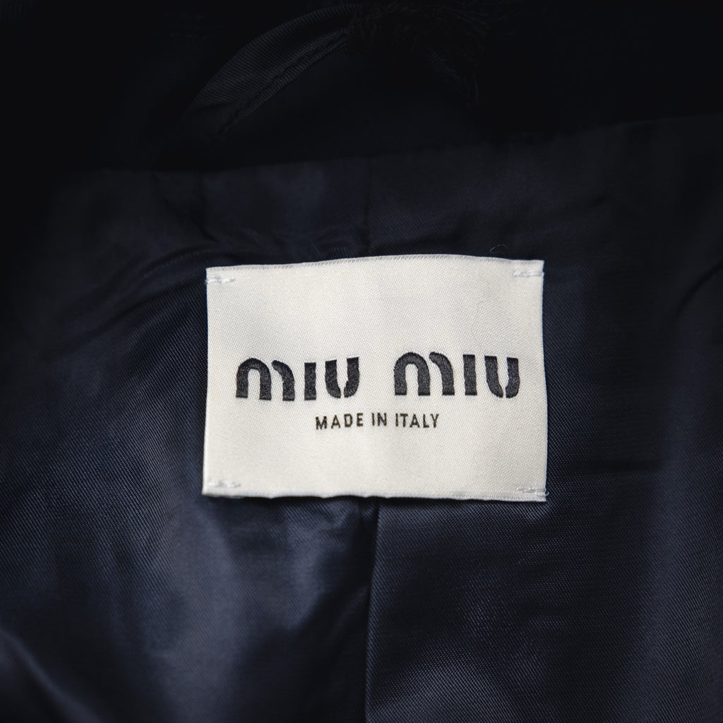 Miu 25fw wool jacket