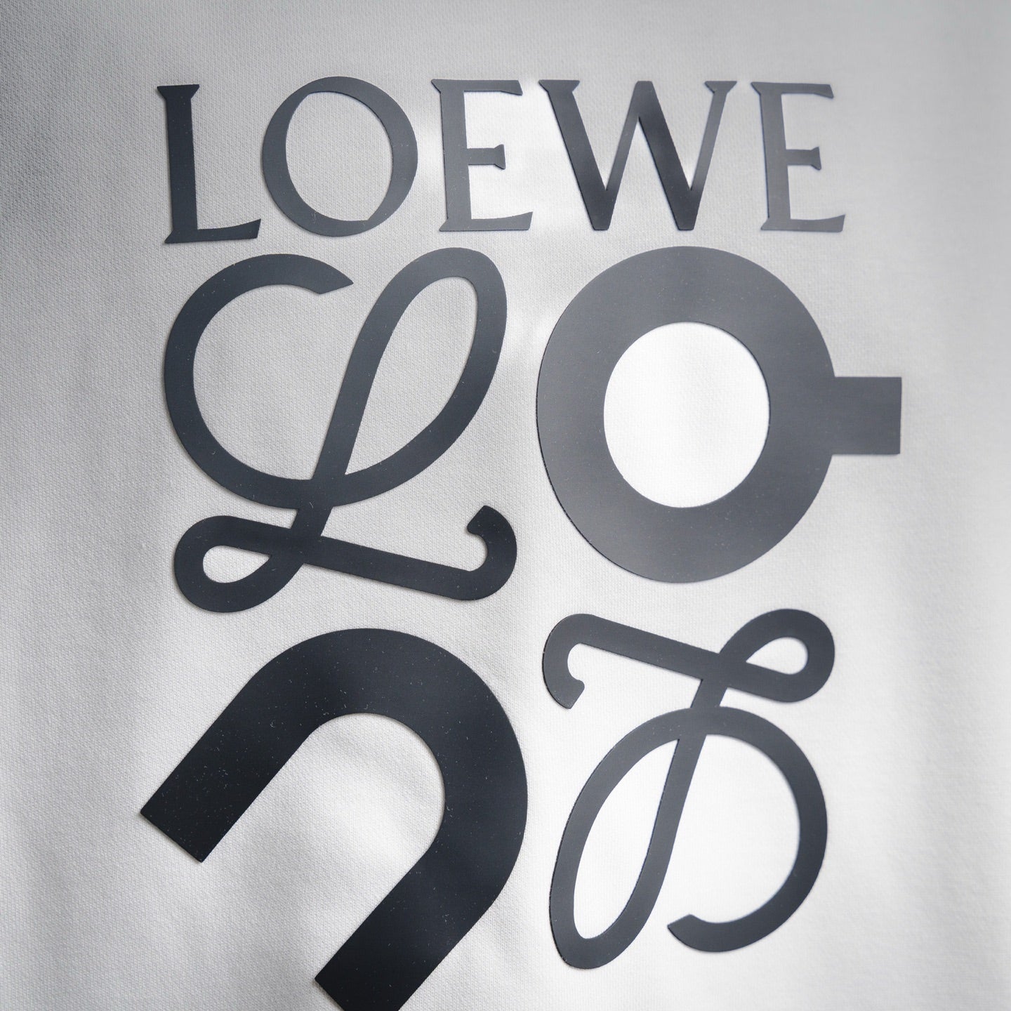 Loe 25fw printed shirt