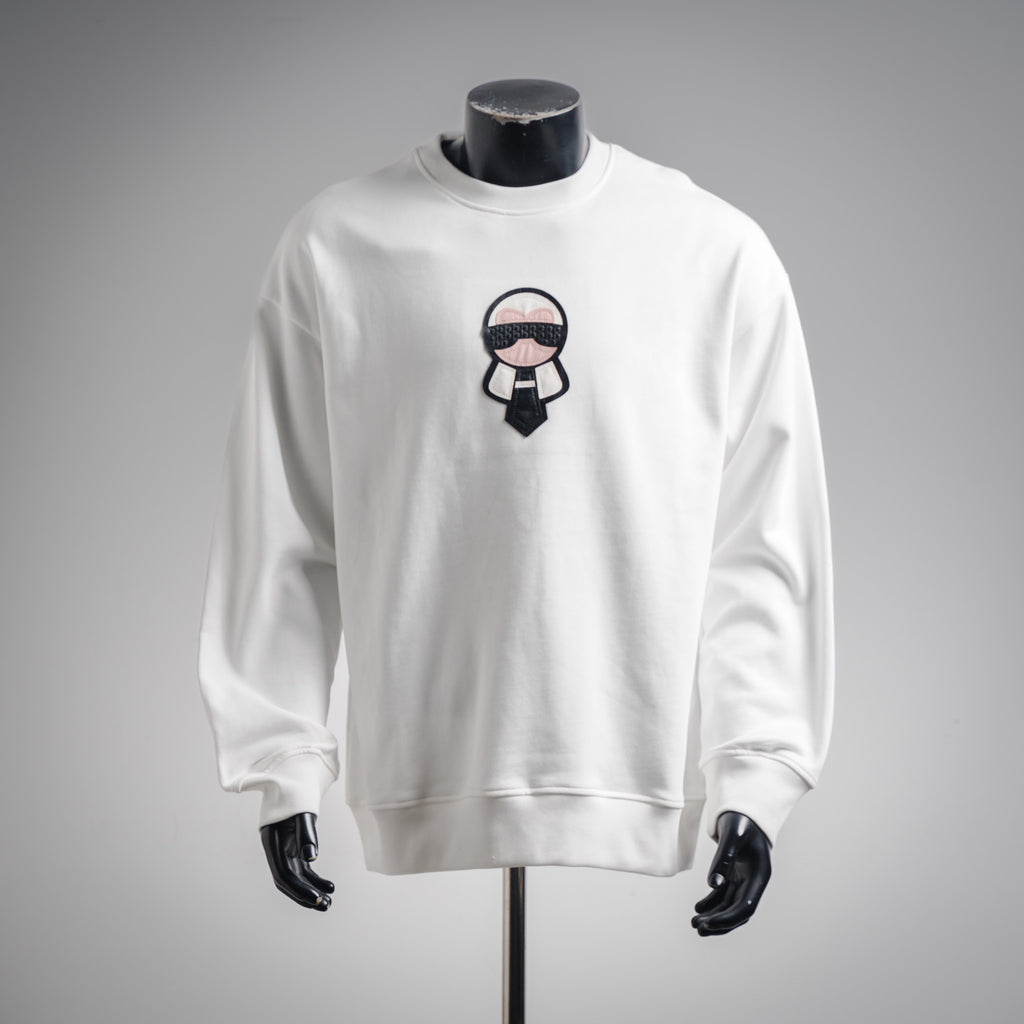 Fend 25fw embroidered shirt