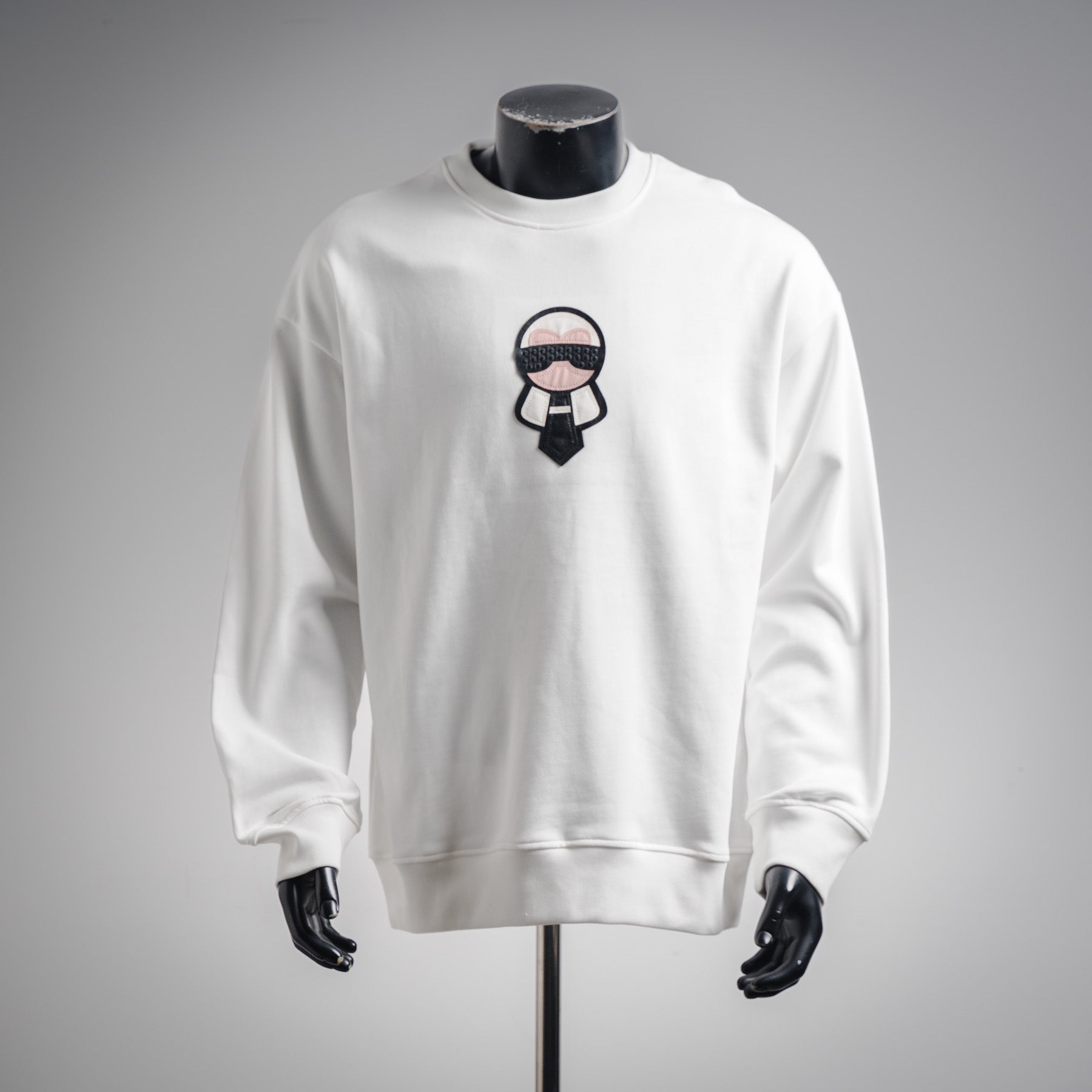 Fend 25fw embroidered shirt