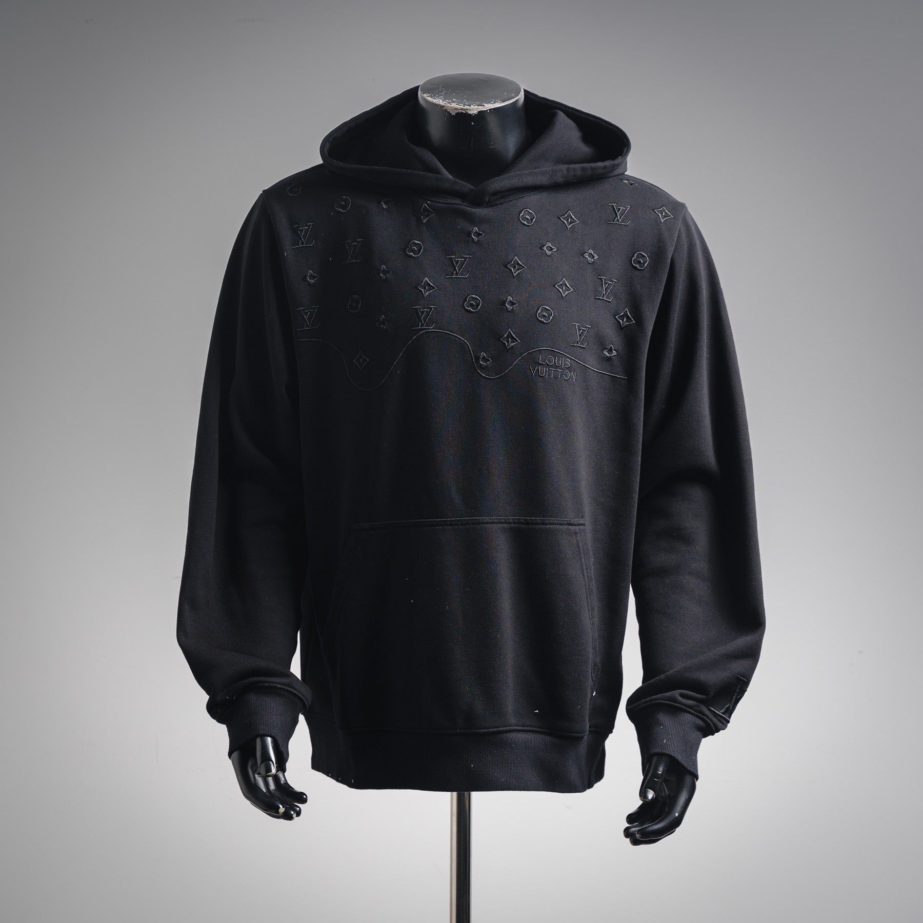 Louis 25fw embroidered hoodie