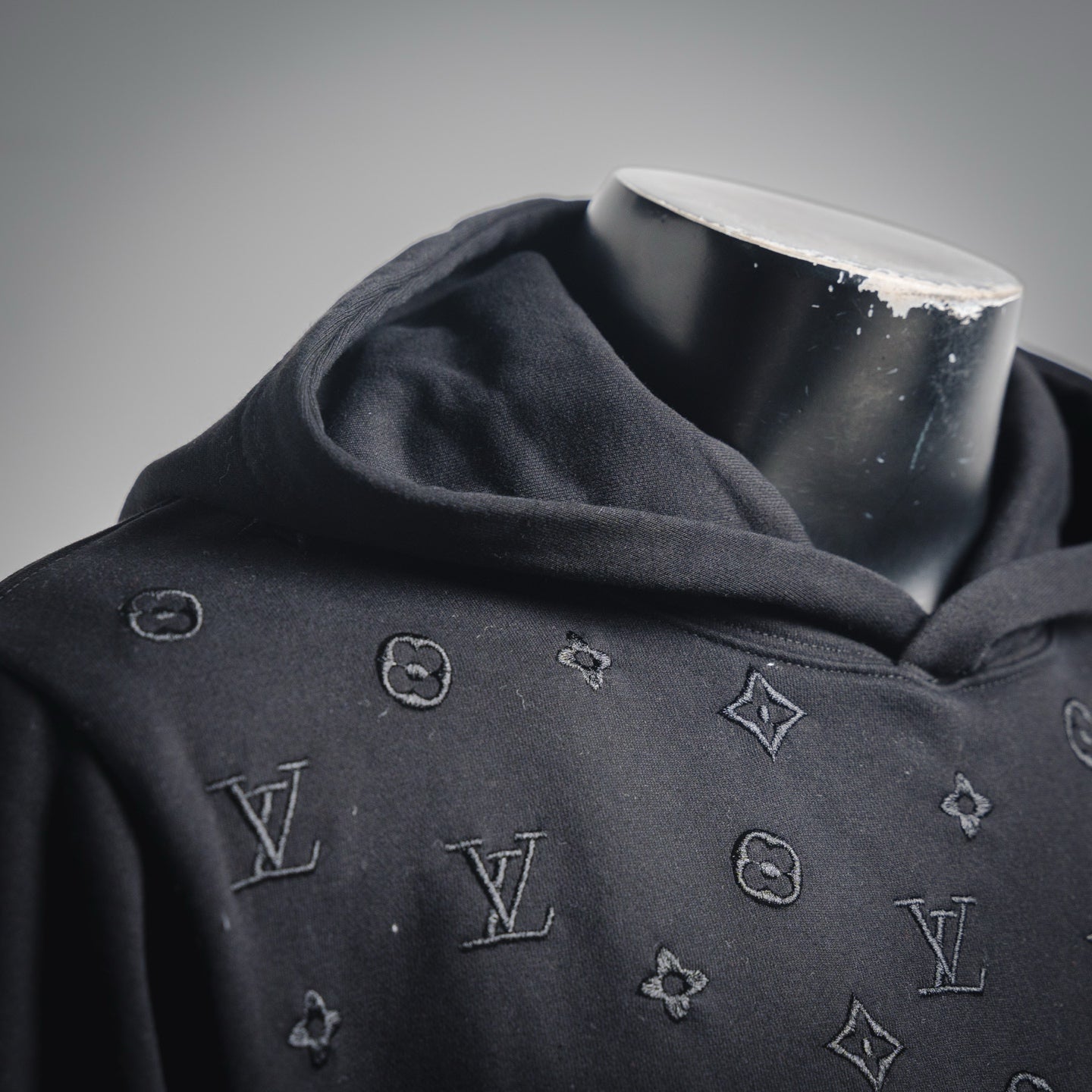 Louis 25fw embroidered hoodie