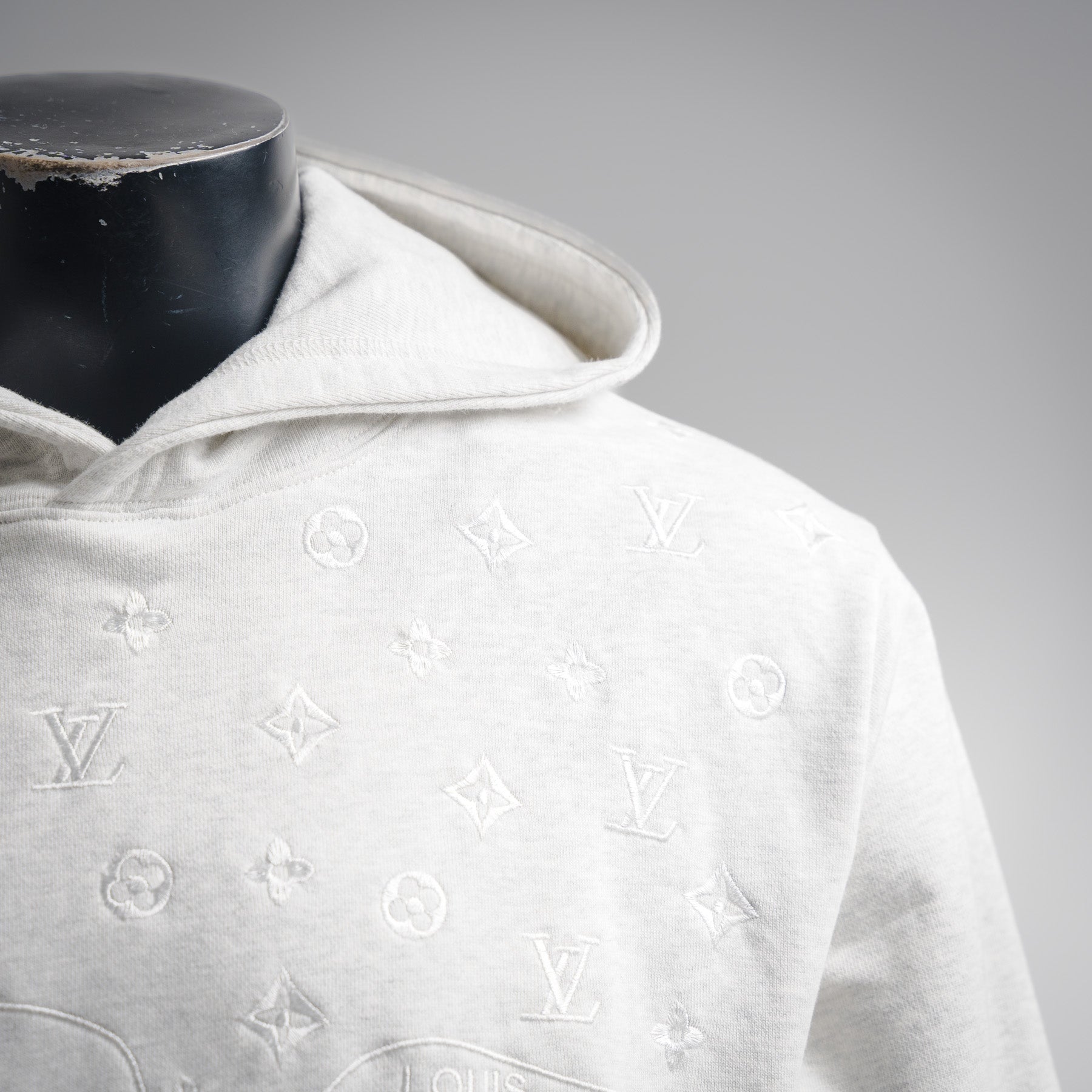 Louis 25fw embroidered hoodie