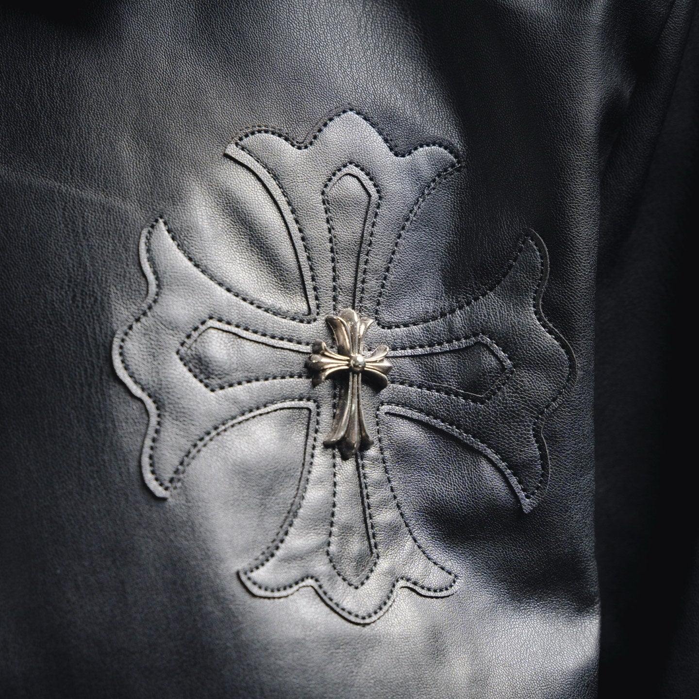 Chrome 25fw leather jacket