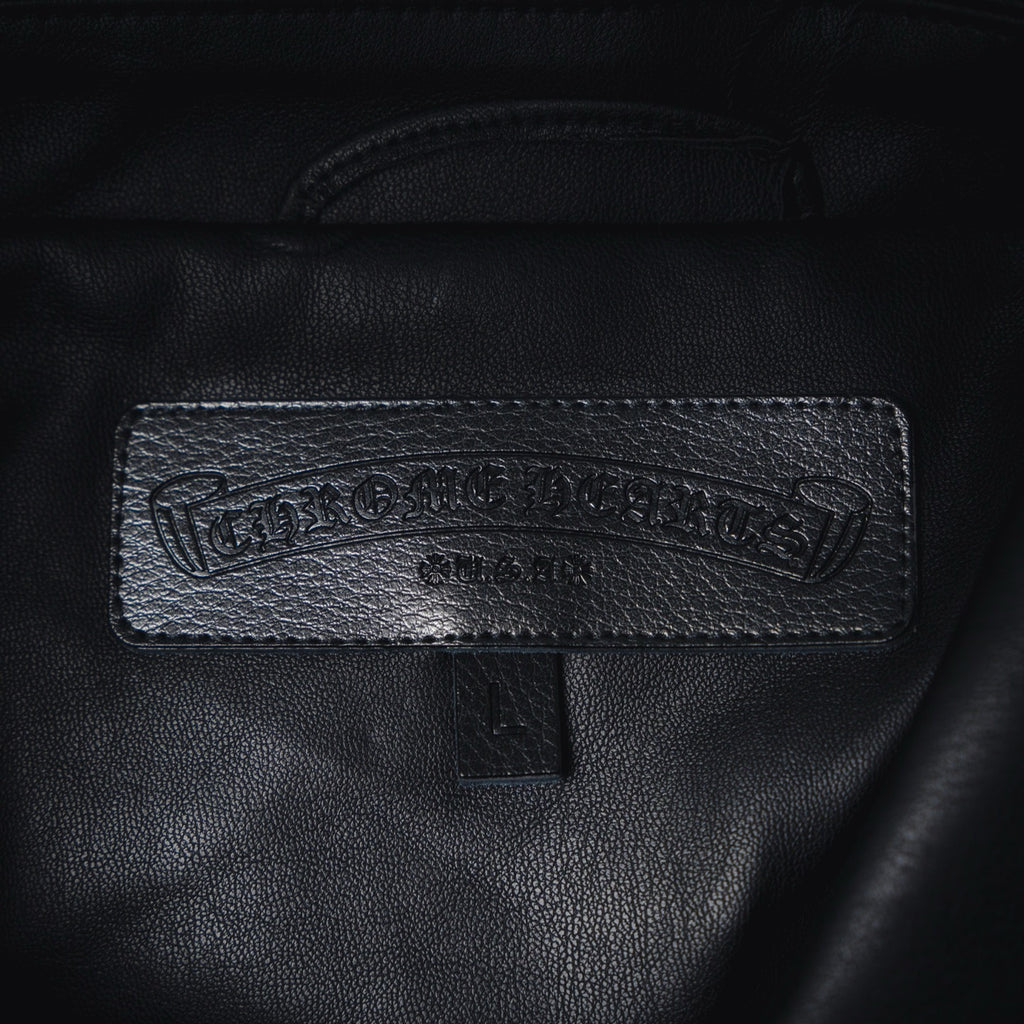 Chrome 25fw leather jacket