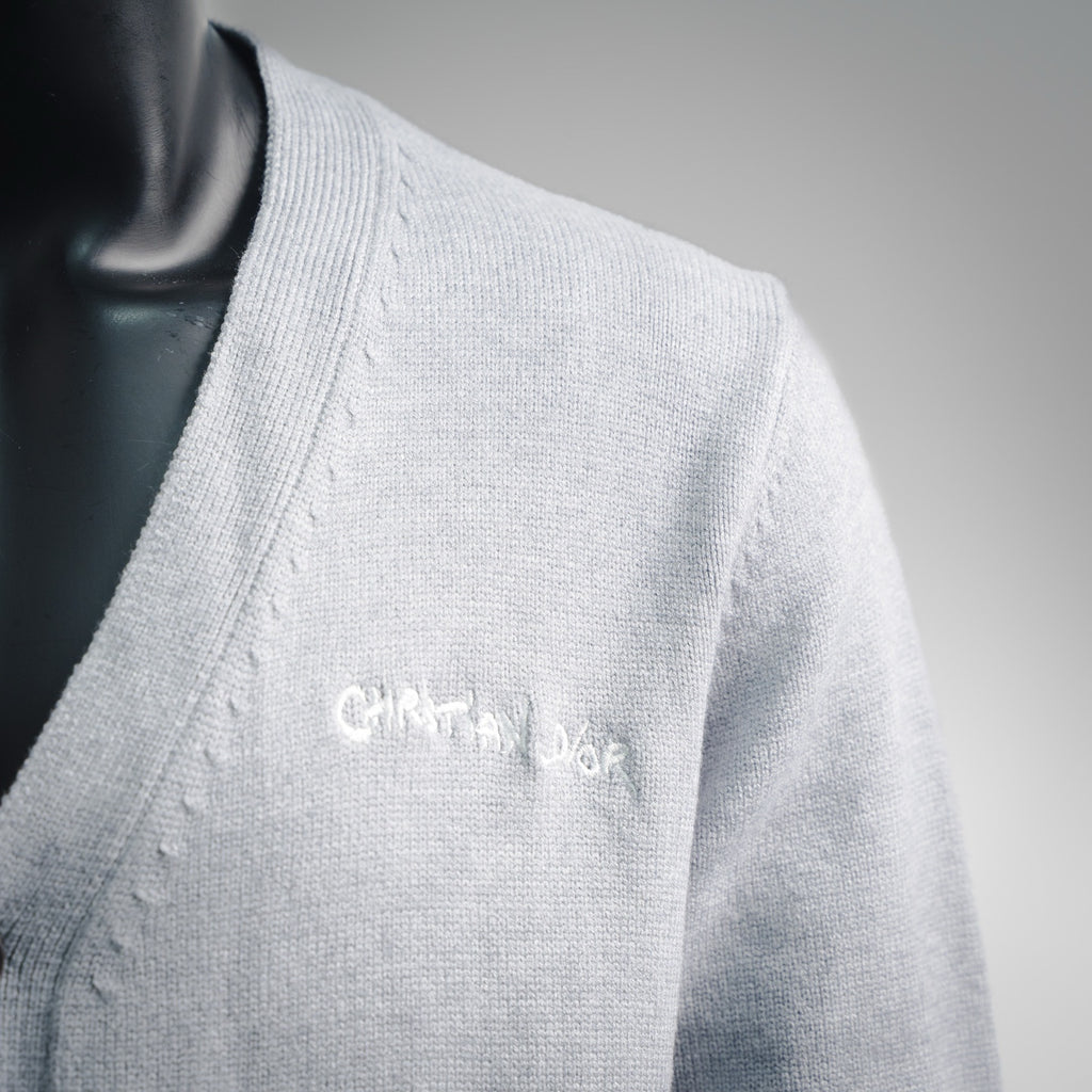 CD 25fw embroidered cardigan