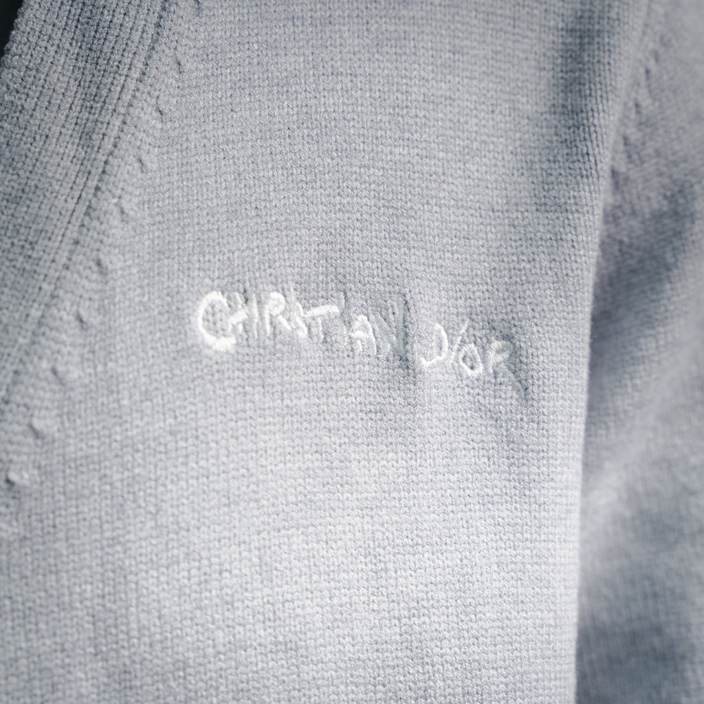 CD 25fw embroidered cardigan