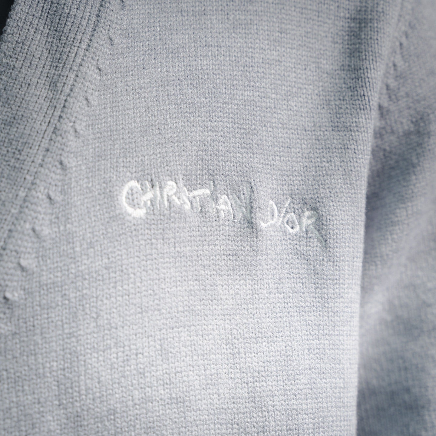 CD 25fw embroidered cardigan