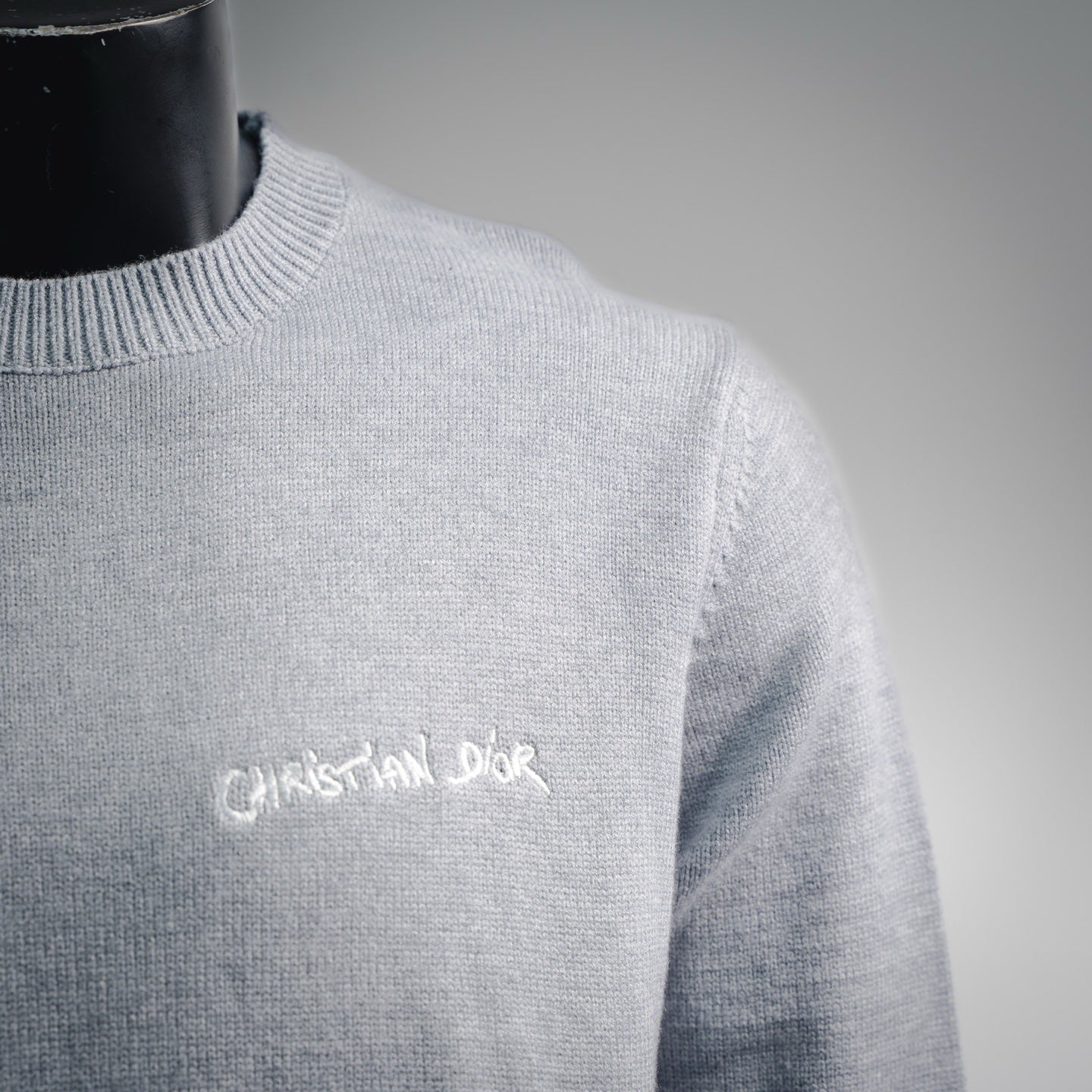 CD 25fw embroidered sweater