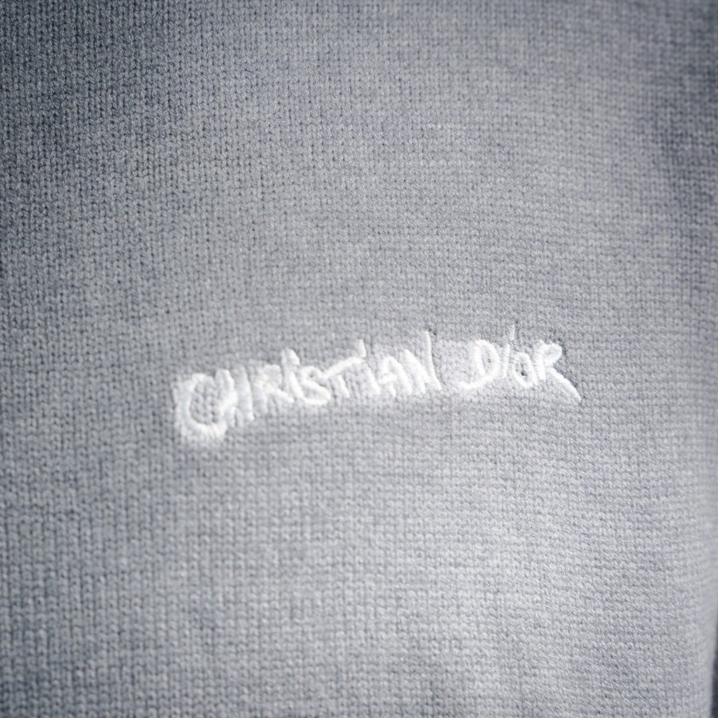 CD 25fw embroidered sweater