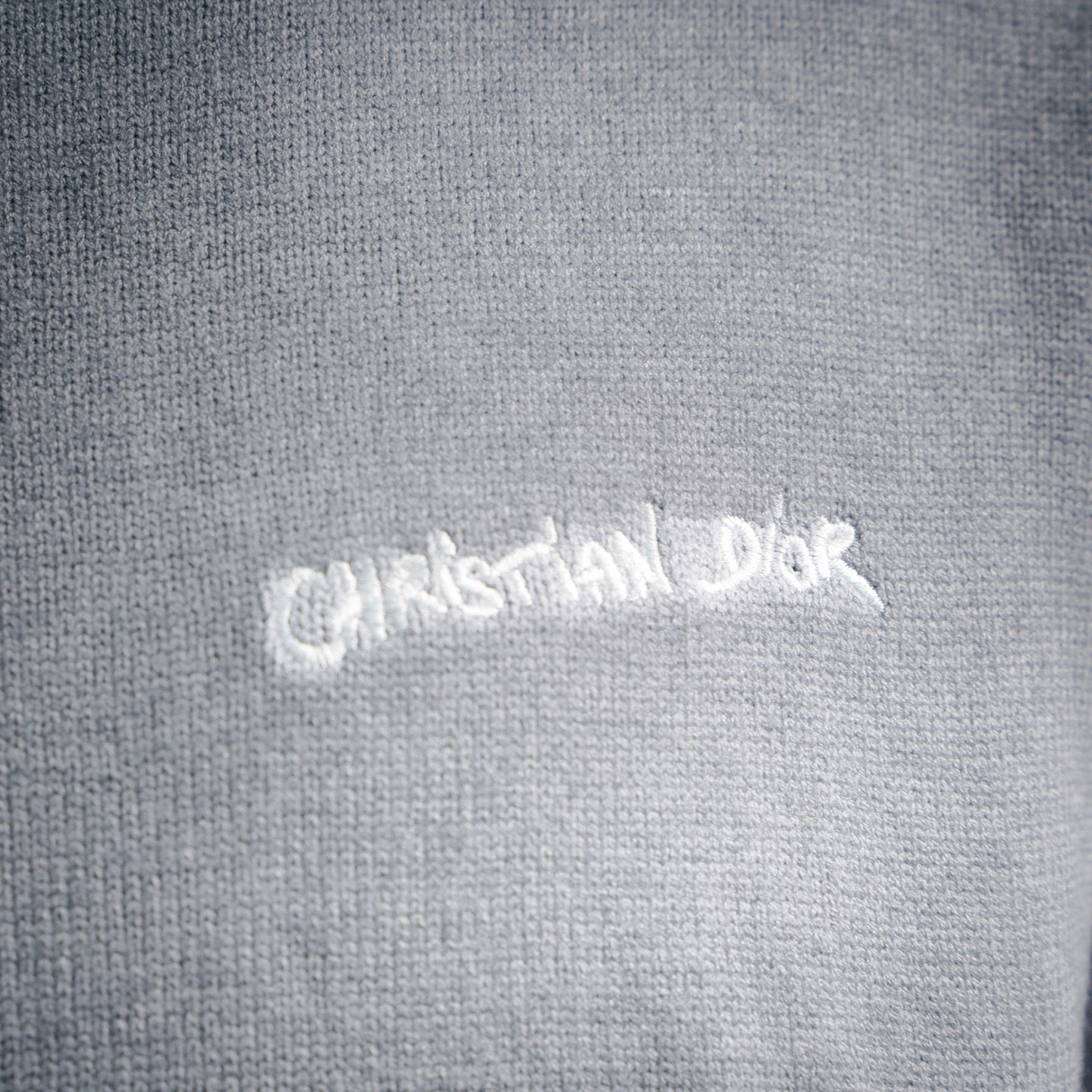 CD 25fw embroidered sweater