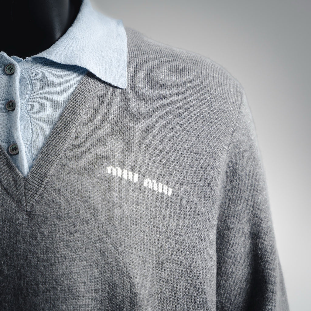 Miu 25fw wool sweater