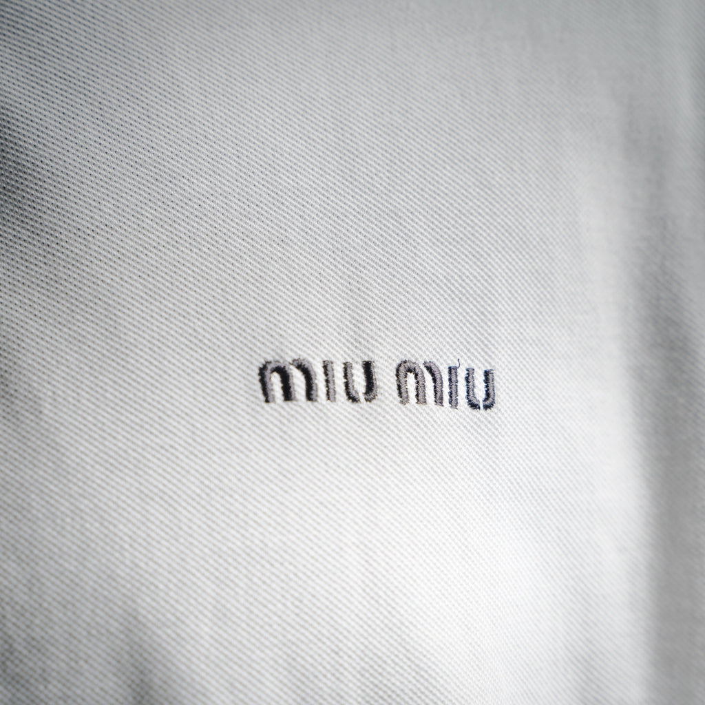 Miu 25fw embroidered shirt
