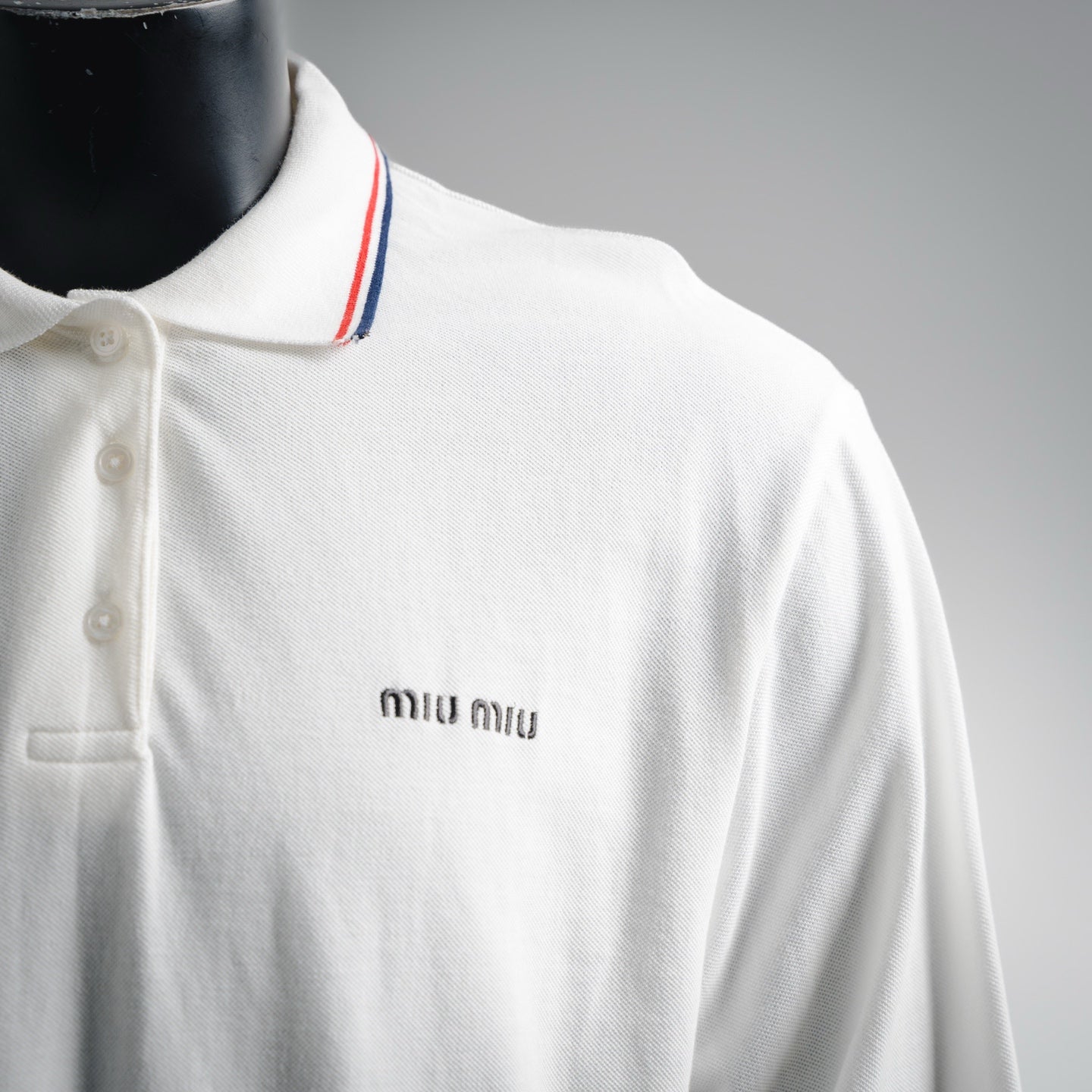 Miu 25fw embroidered shirt