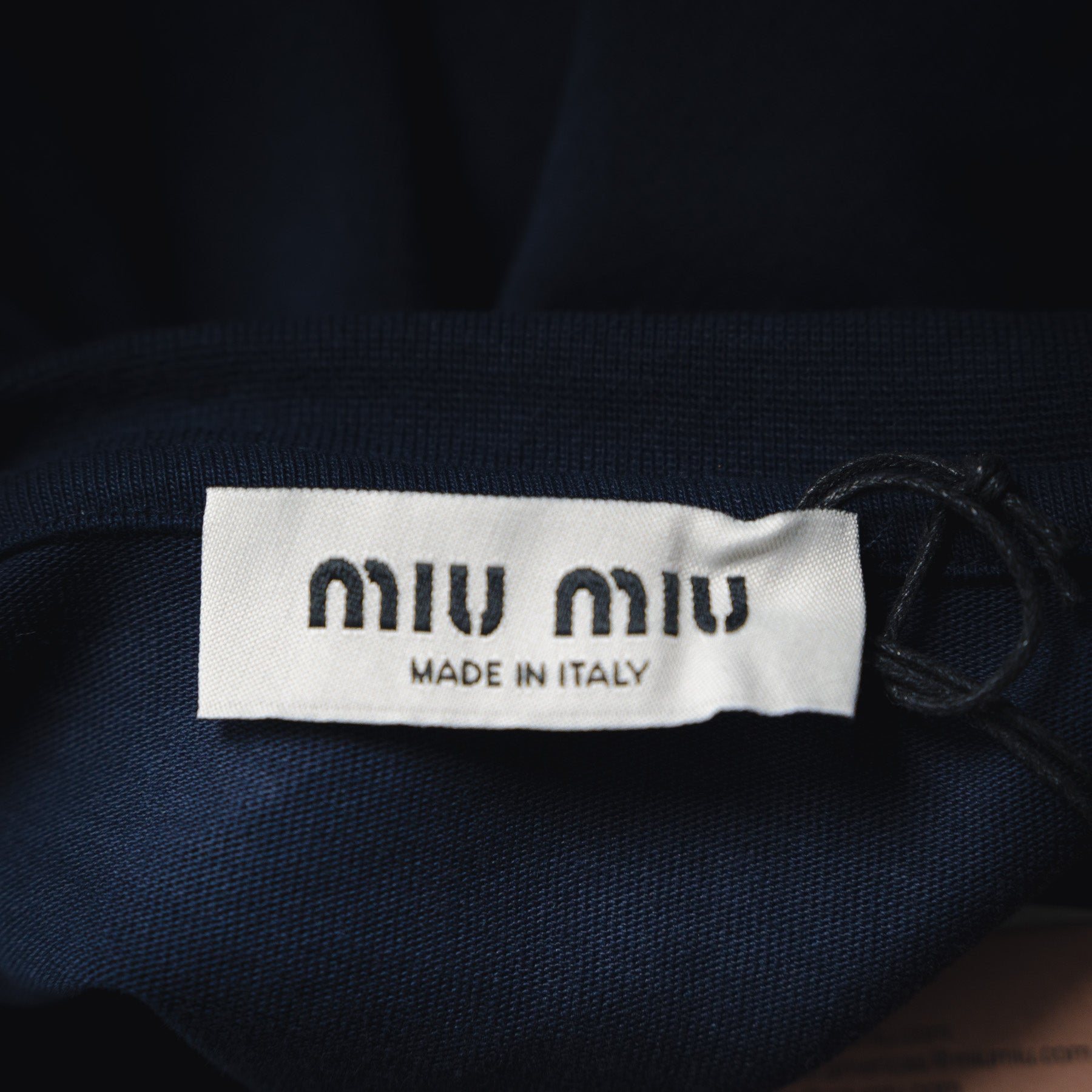 Miu 25fw embroidered shirt