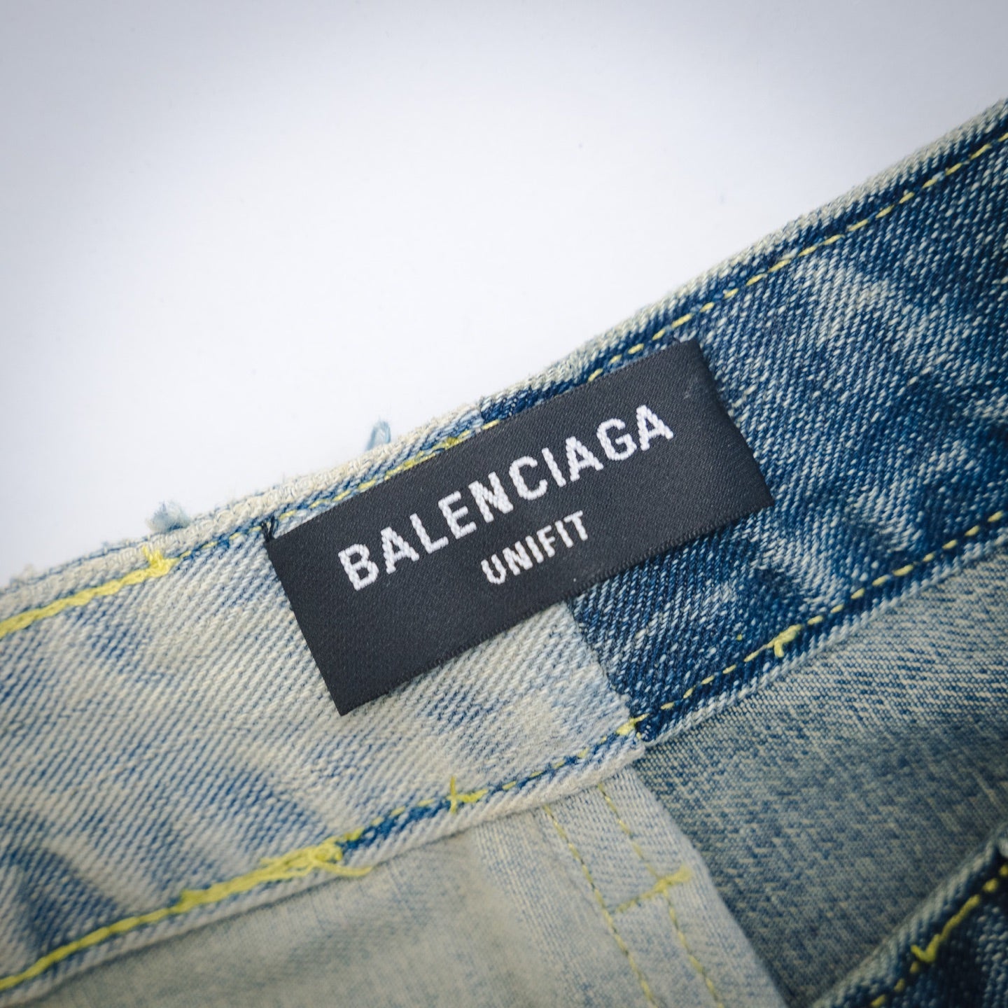 Balen 25fw splicing jeans