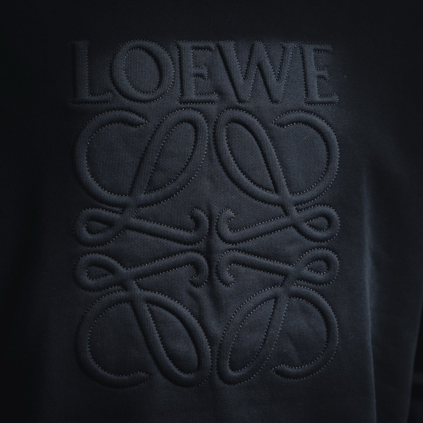 Loe 25fw embroidered shirt